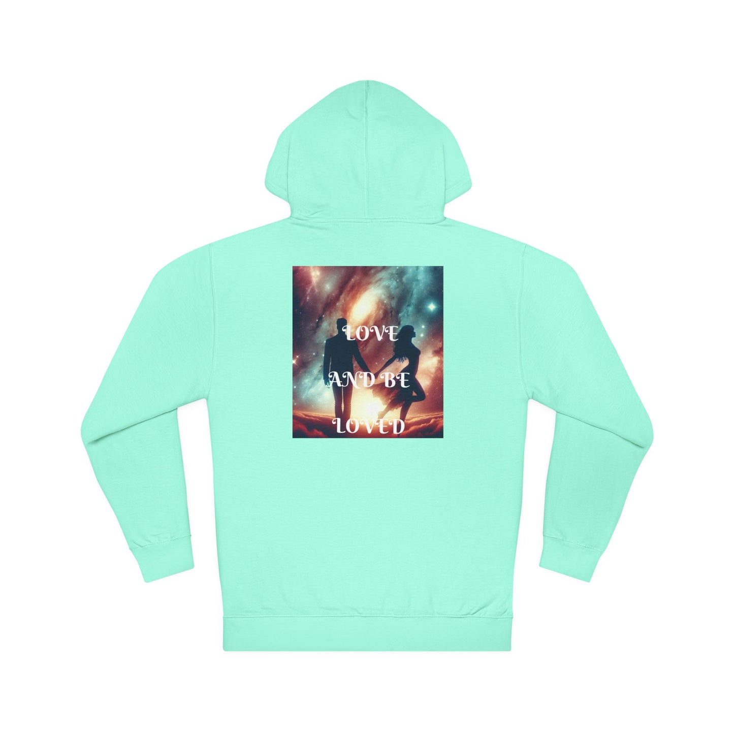 DECODED | LOVE AND BE LOVED | Unisex Hooded Sweatshirt