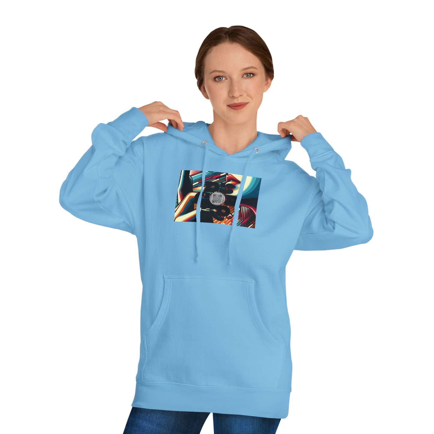 NO CODE | REALITY CHECK REQUIRED Unisex Hooded Sweatshirt
