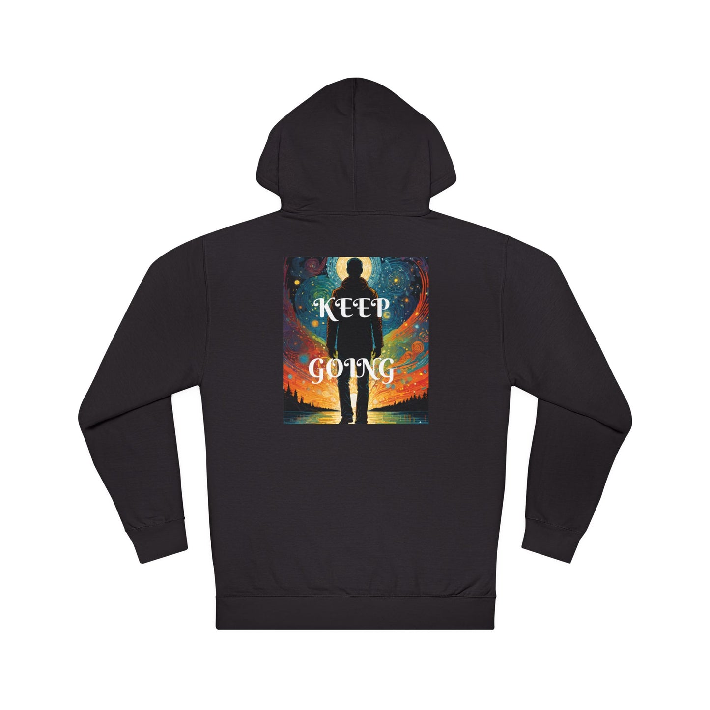 DECODED | KEEP GOING | Unisex Hooded Sweatshirt