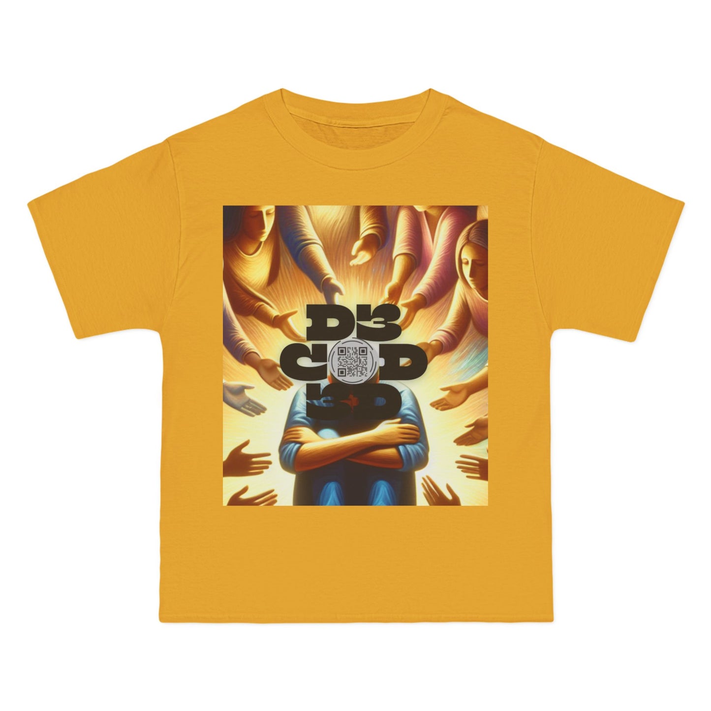 ENCODED | YOU ARE NOT ALONE Unisex Beefy-T® short-sleeve T-shirt