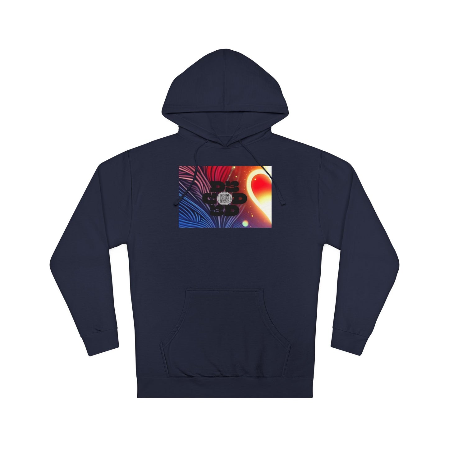 NO CODE | FOLLOW YOUR HEART | Unisex Hooded Sweatshirt