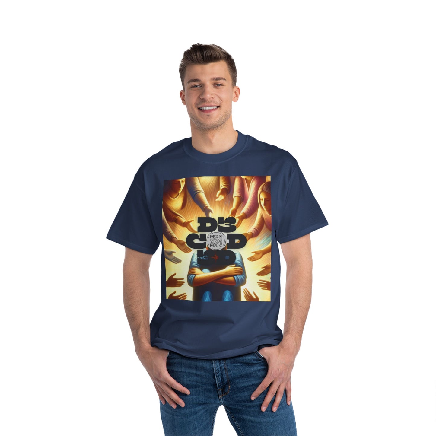 DECODED | YOU ARE NOT ALONE | Unisex Beefy-T® short-sleeve T-shirt