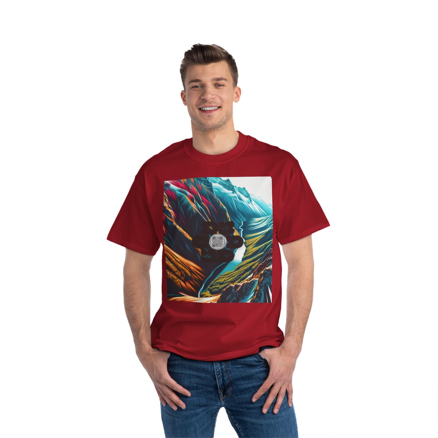 ENCODED | GO BEYOND Unisex Beefy-T® Short-Sleeve T-Shirt