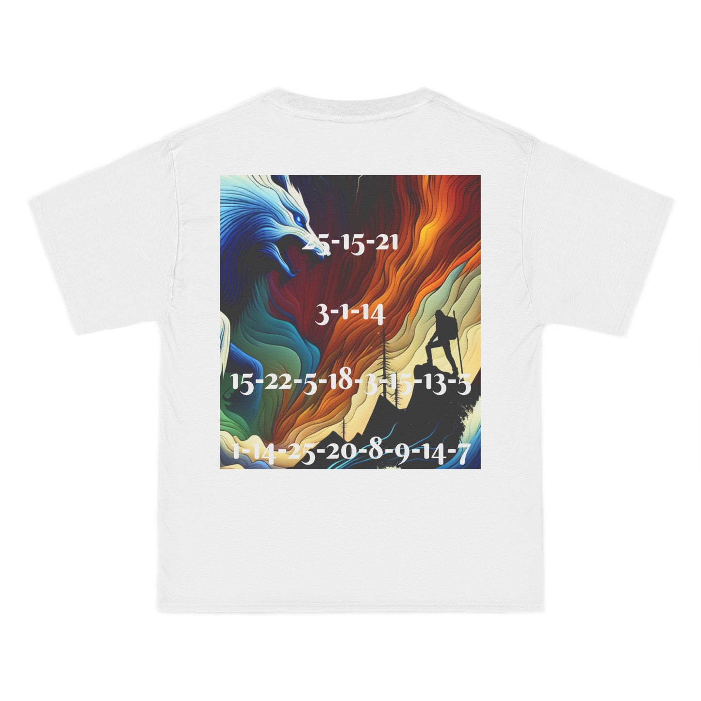 ENCODED | YOU CAN OVERCOME ANYTHING Unisex Beefy-T® short-sleeve T-shirt