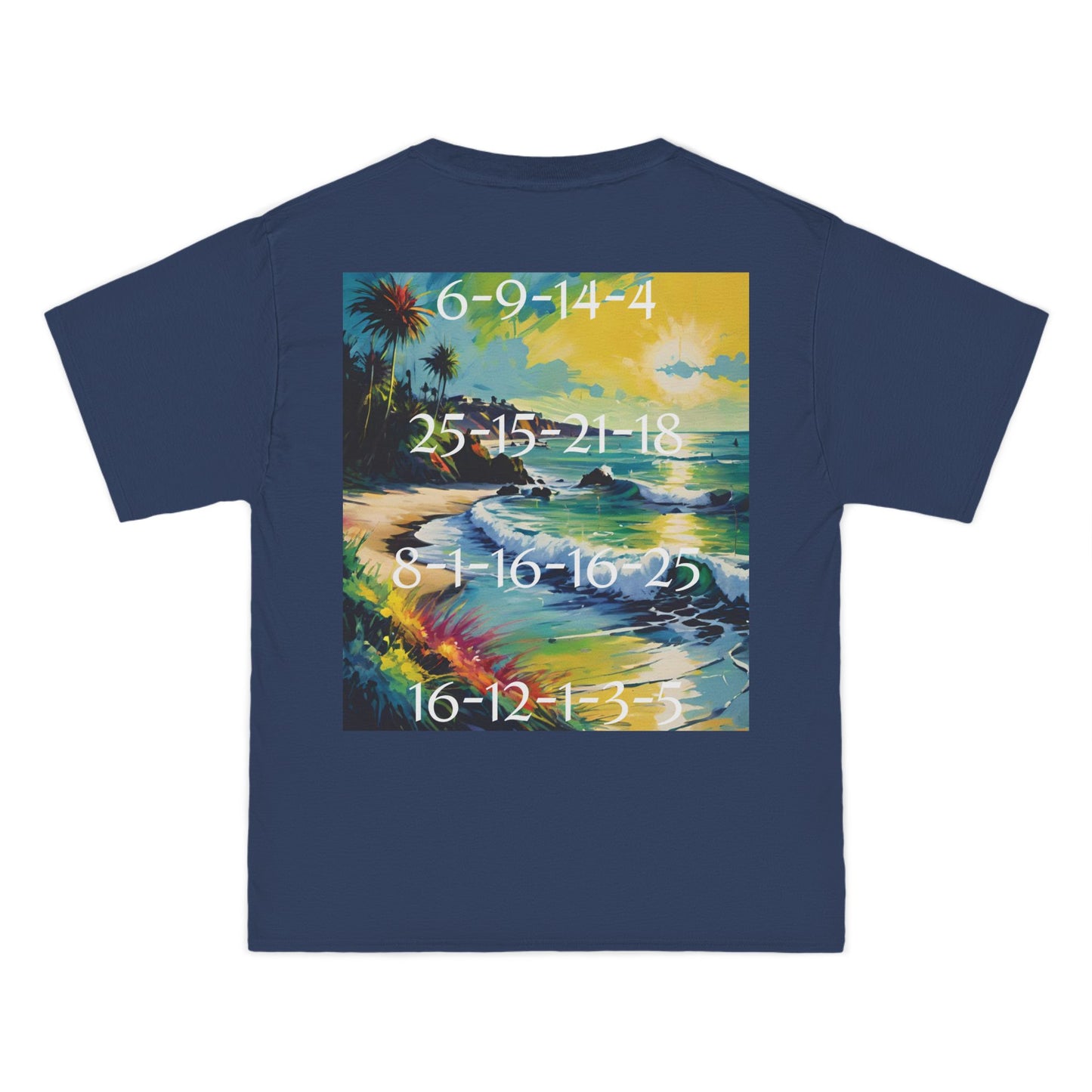 ENCODED | FIND YOUR HAPPY PLACE Unisex Beefy-T® Short-Sleeve T-Shirt