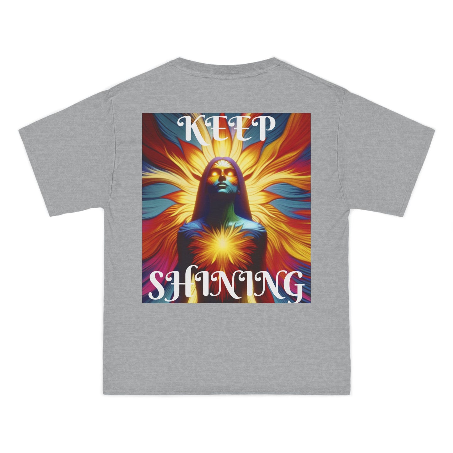 DECODED | KEEP SHINING | Unisex Beefy-T® Short-Sleeve T-Shirt