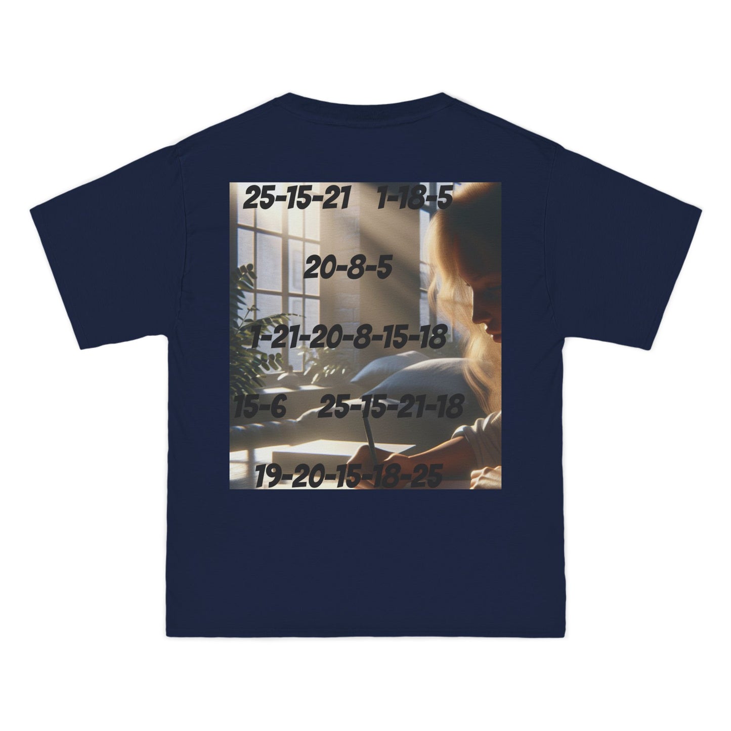 ENCODED | YOU ARE THE AUTHOR OF YOUR STORY Unisex Beefy-T® Short-Sleeve T-Shirt