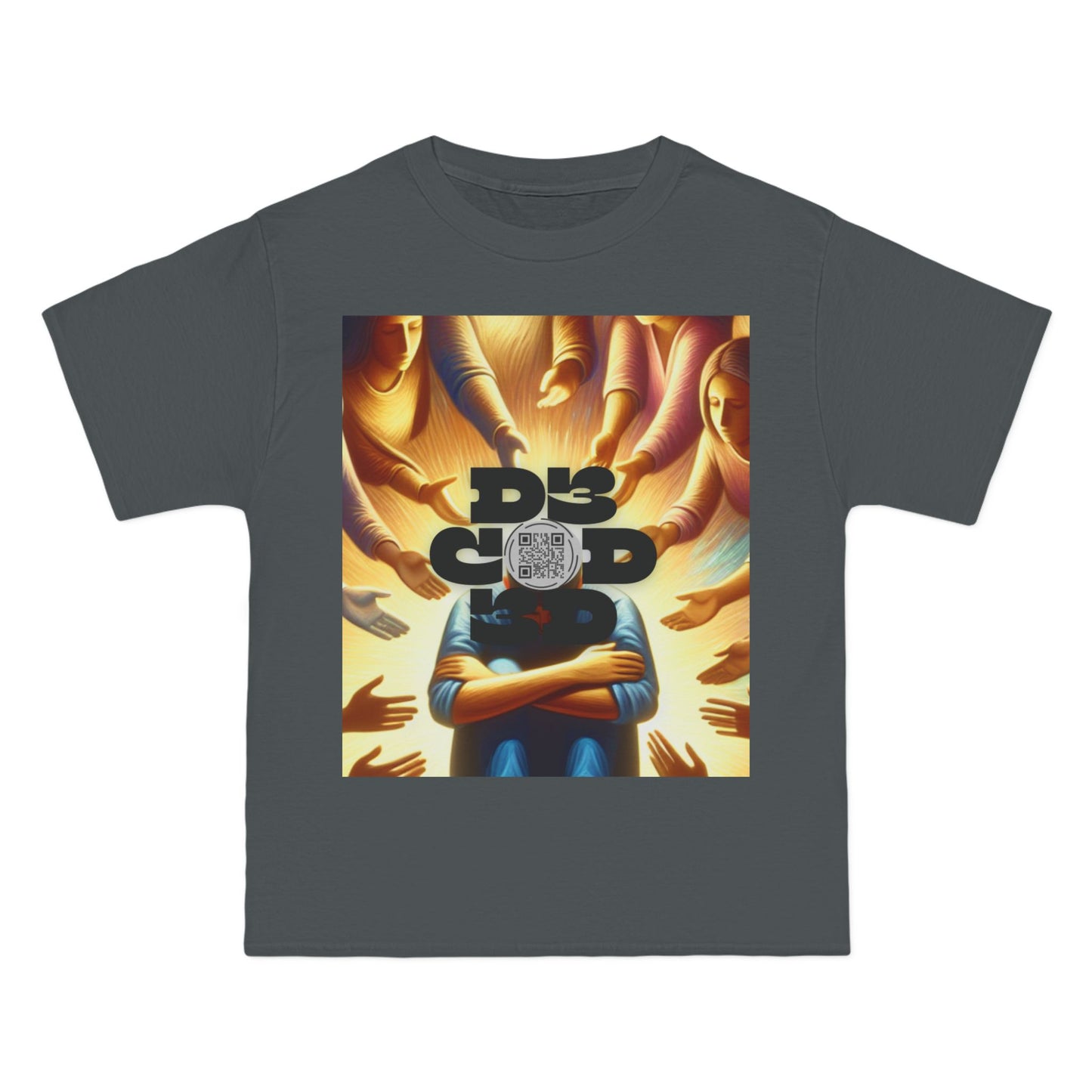 ENCODED | YOU ARE NOT ALONE Unisex Beefy-T® short-sleeve T-shirt