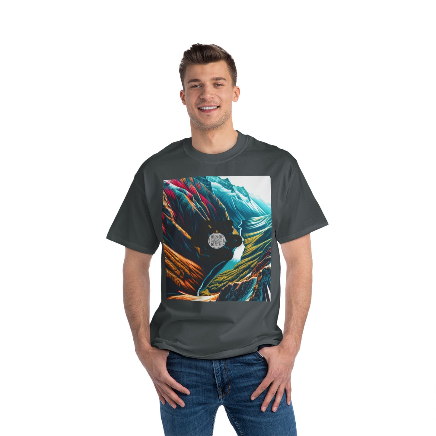 ENCODED | GO BEYOND Unisex Beefy-T® Short-Sleeve T-Shirt