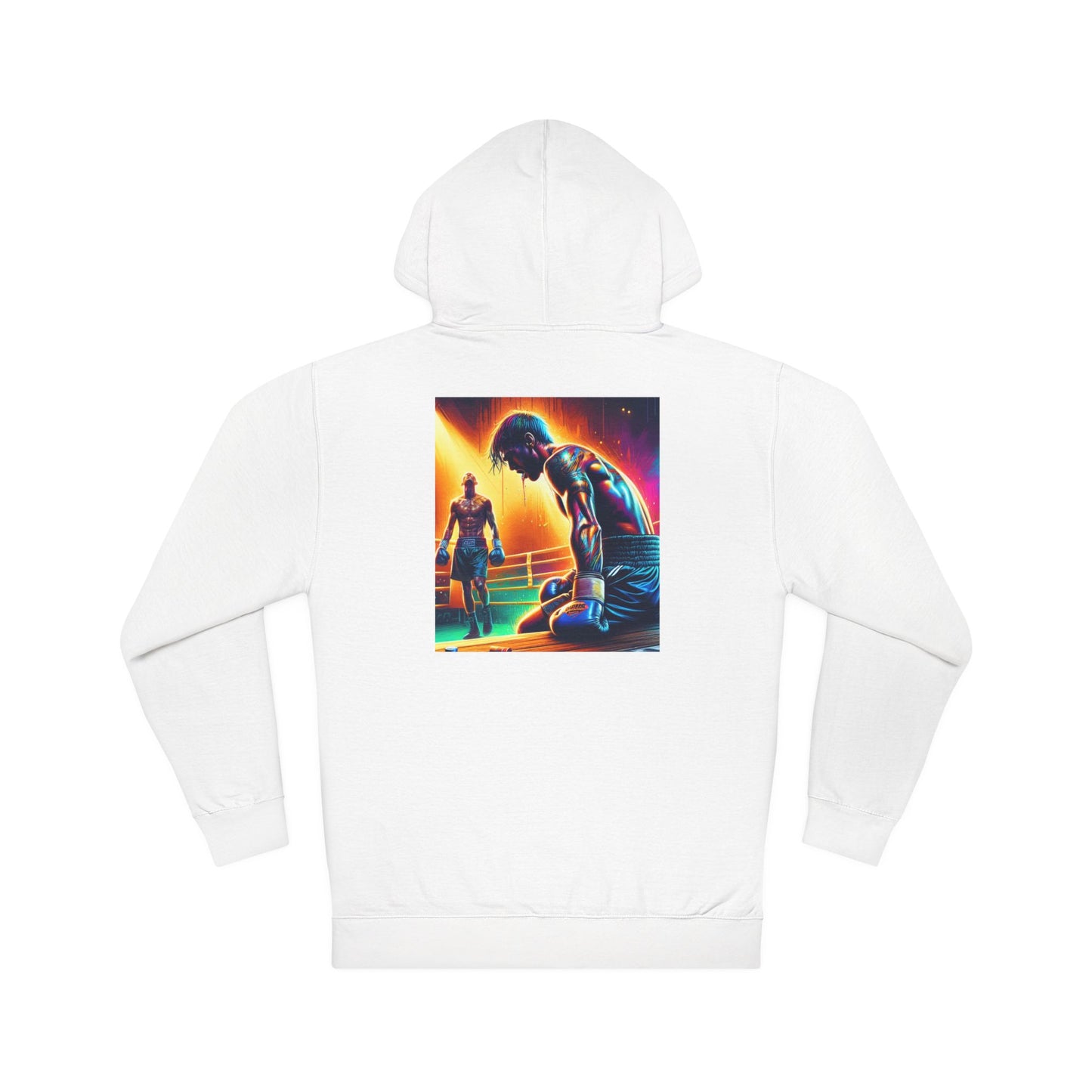 NO CODE | DEFY DEFEAT | Unisex Hooded Sweatshirt