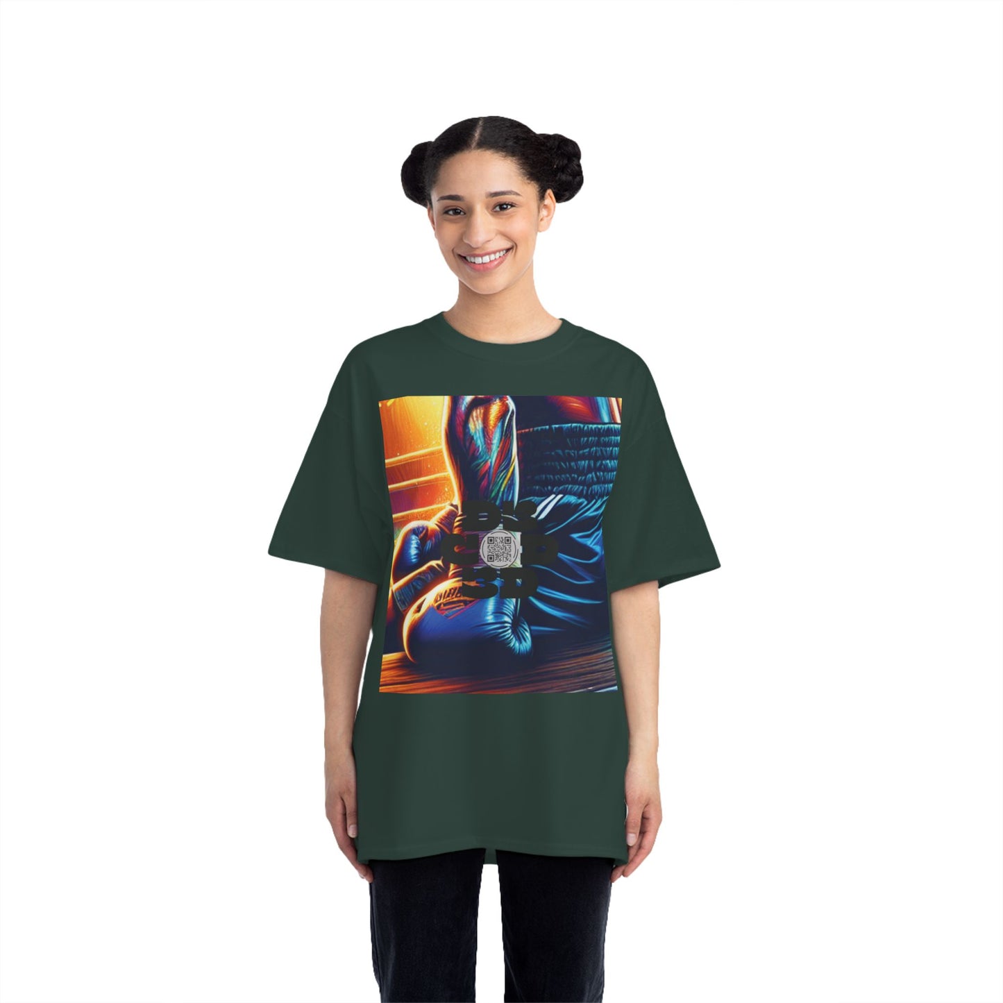 NO CODE | DEFY DEFEAT | Unisex Beefy-T® Short-Sleeve T-Shirt