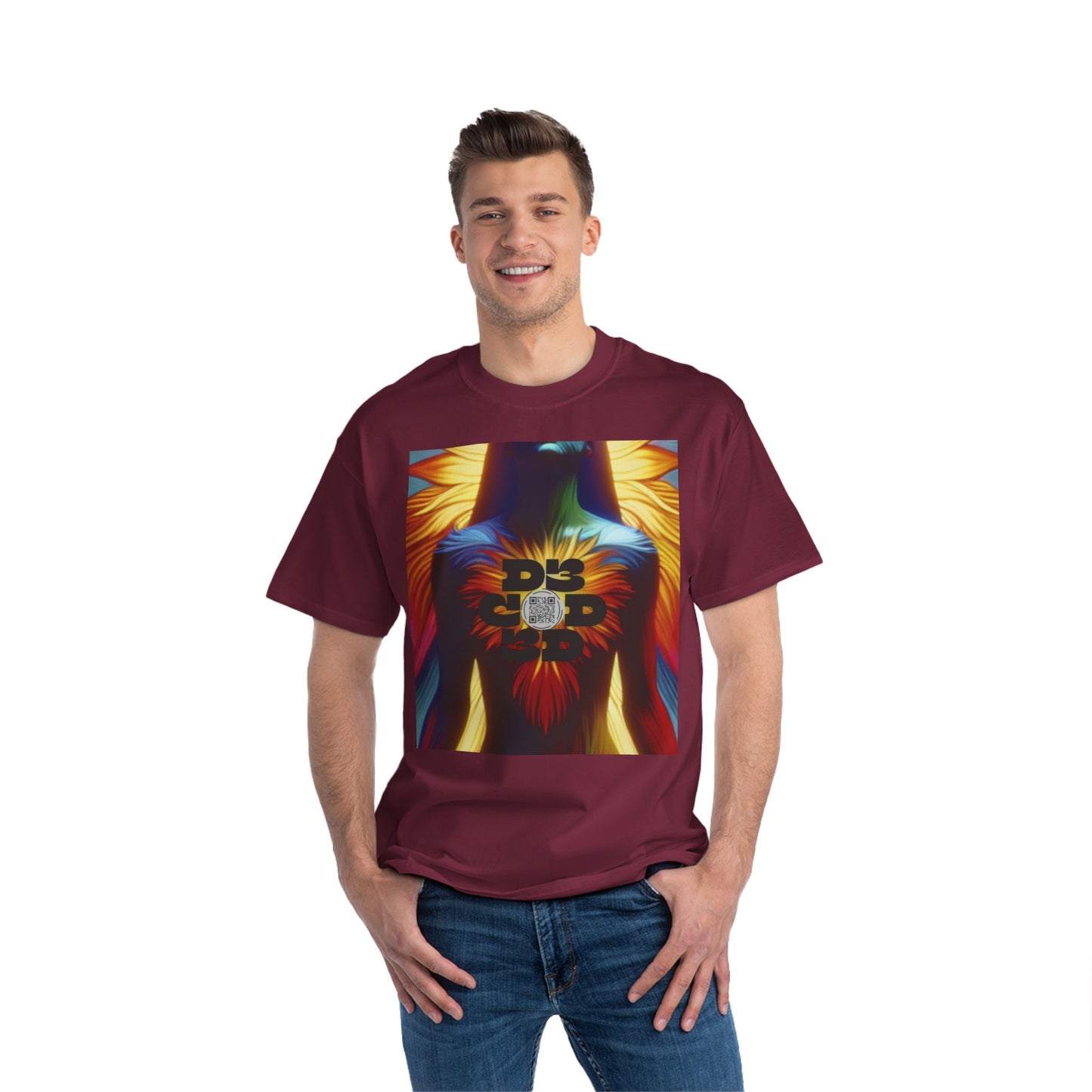 ENCODED | KEEP SHINING Unisex Beefy-T® Short-Sleeve T-Shirt
