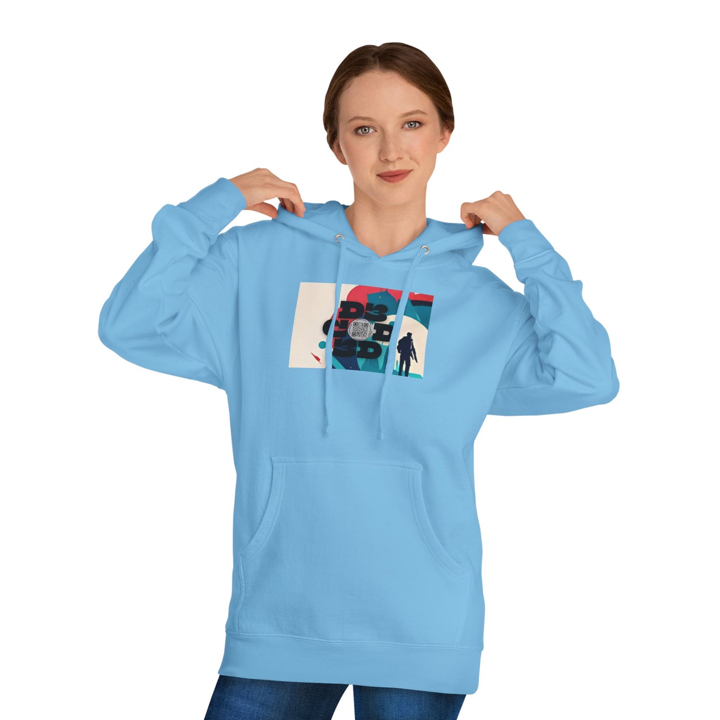 NO CODE | FREE YOUR MIND Unisex Hooded Sweatshirt