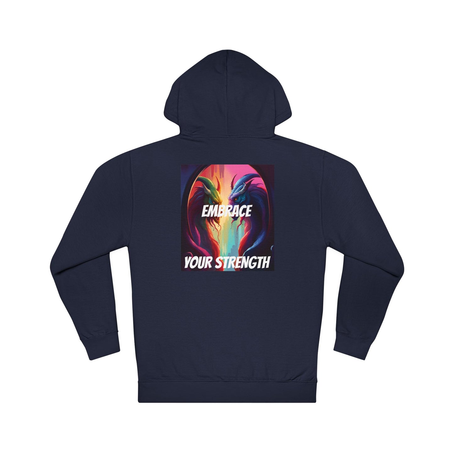 DECODED | EMBRACE YOUR STRENGTH | Unisex Hooded Sweatshirt