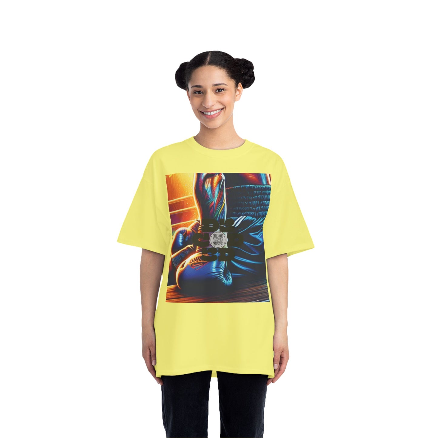 NO CODE | DEFY DEFEAT | Unisex Beefy-T® Short-Sleeve T-Shirt