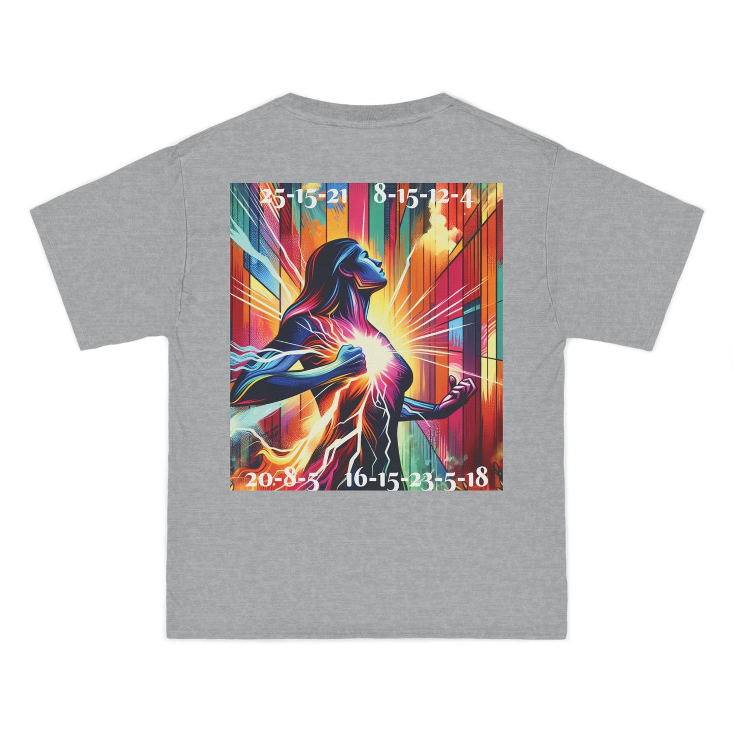 ENCODED | YOU HOLD THE POWER Unisex Beefy-T® Short-Sleeve T-Shirt