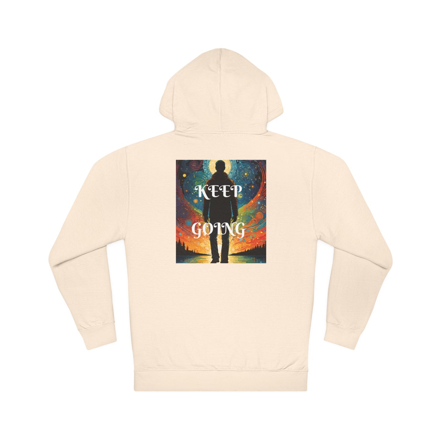 DECODED | KEEP GOING | Unisex Hooded Sweatshirt
