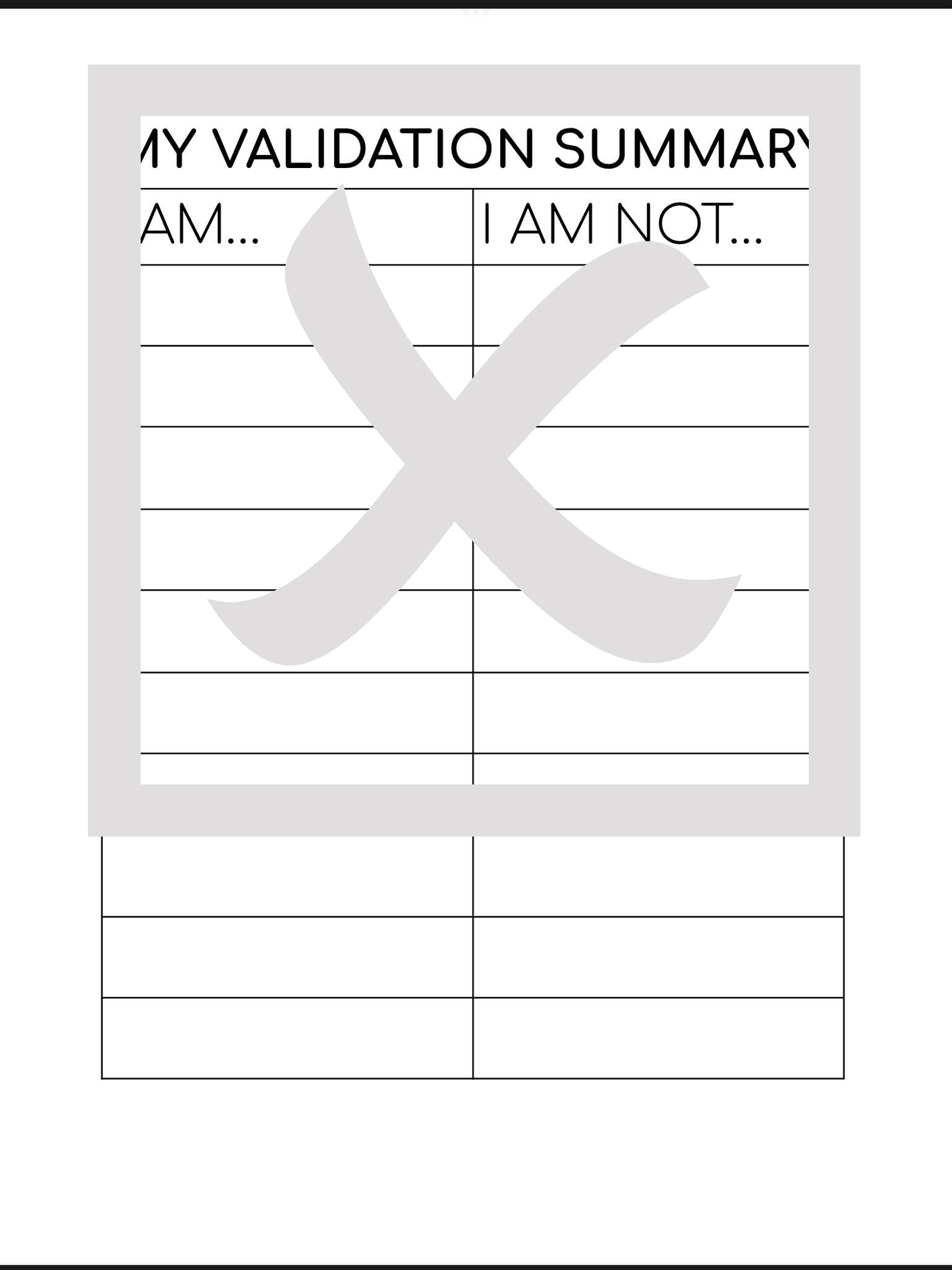 Get Real & Validate Your Own Damn Self!