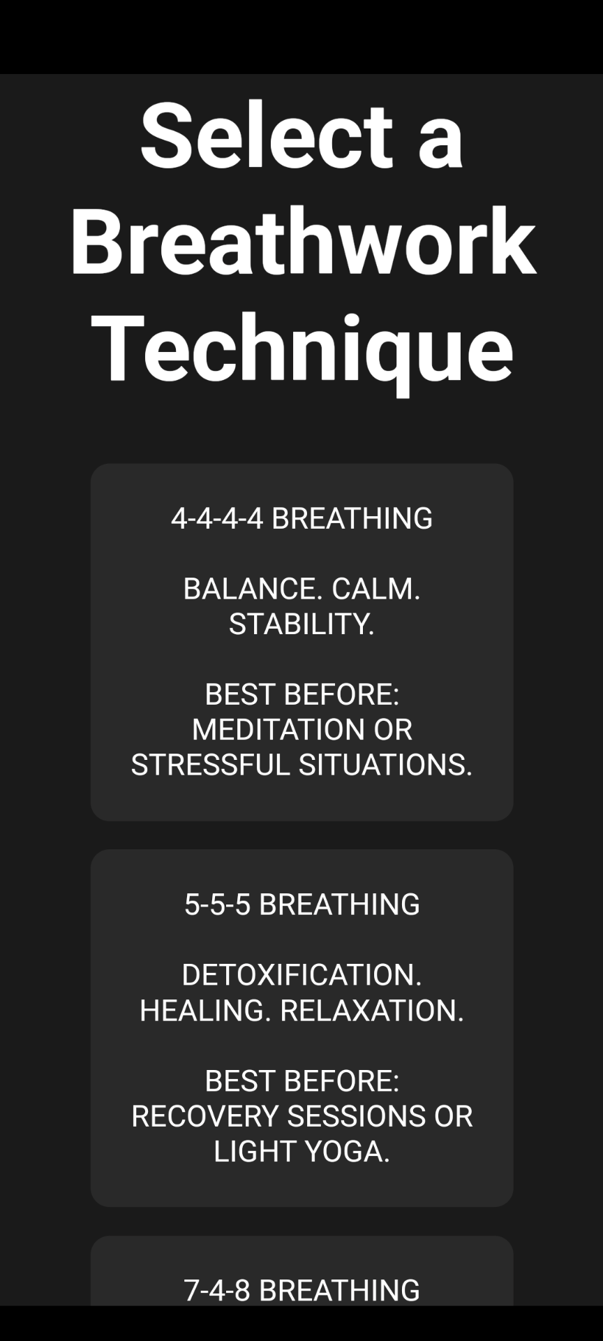 THE BREATHING ROOM