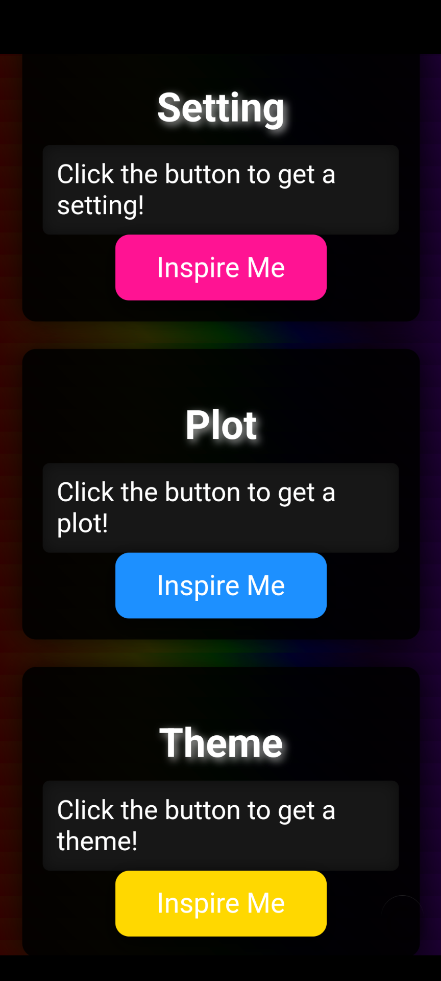 WordWeave – ✍️ Writing Inspiration