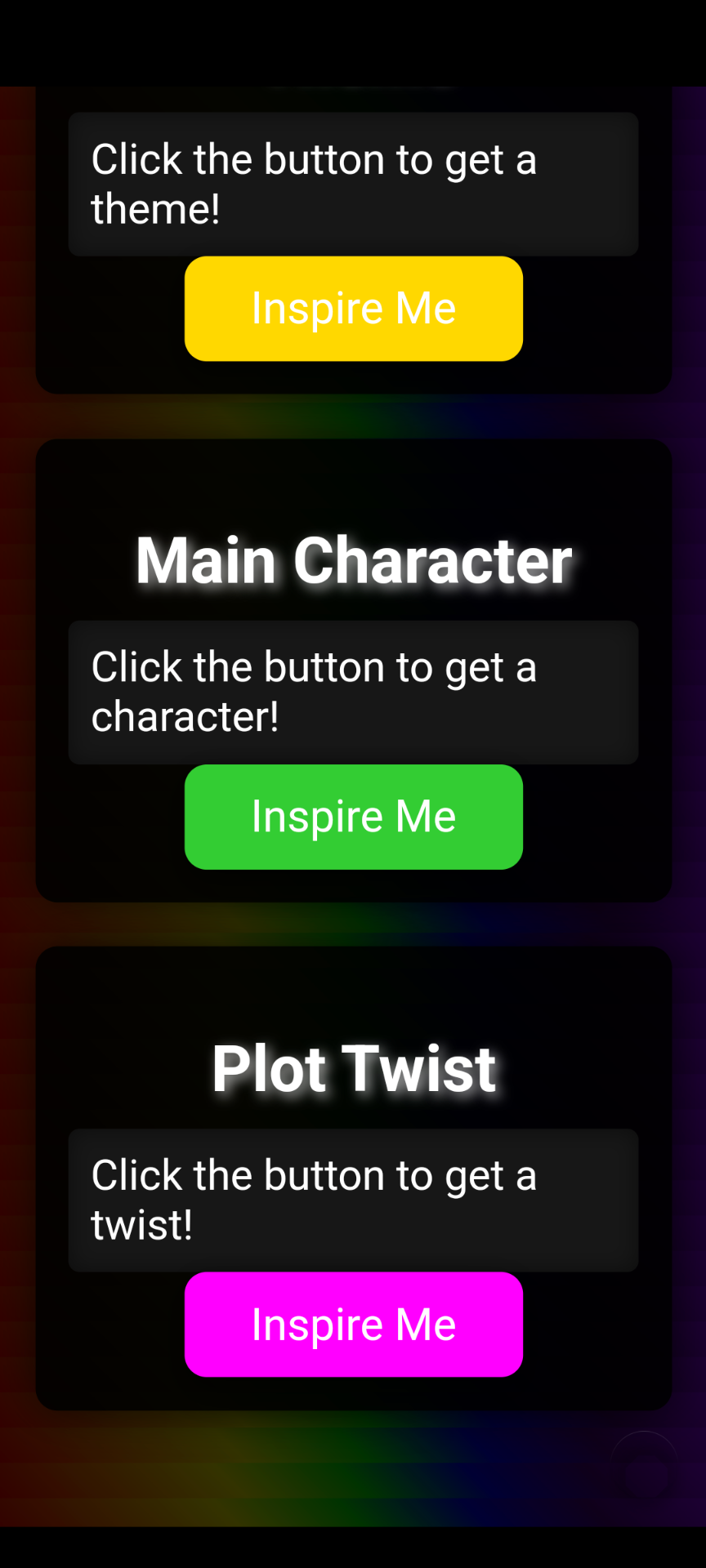 WordWeave – ✍️ Writing Inspiration