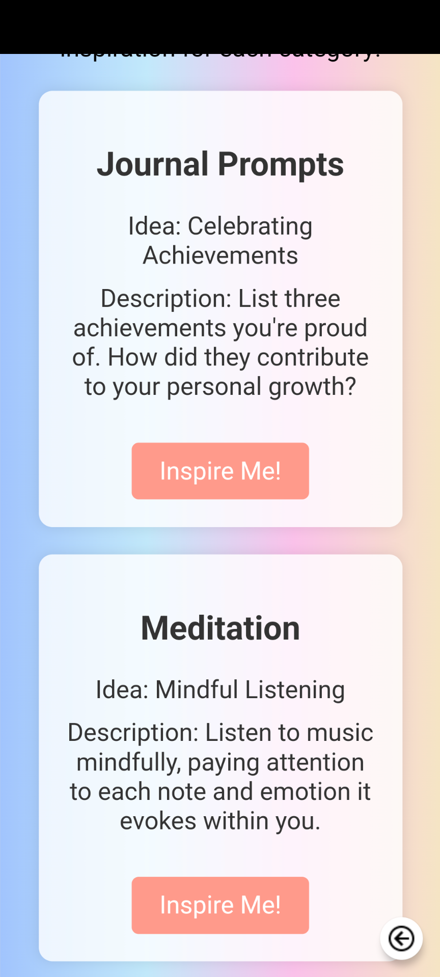 StillPoint – 🧘 Mindfulness Inspiration
