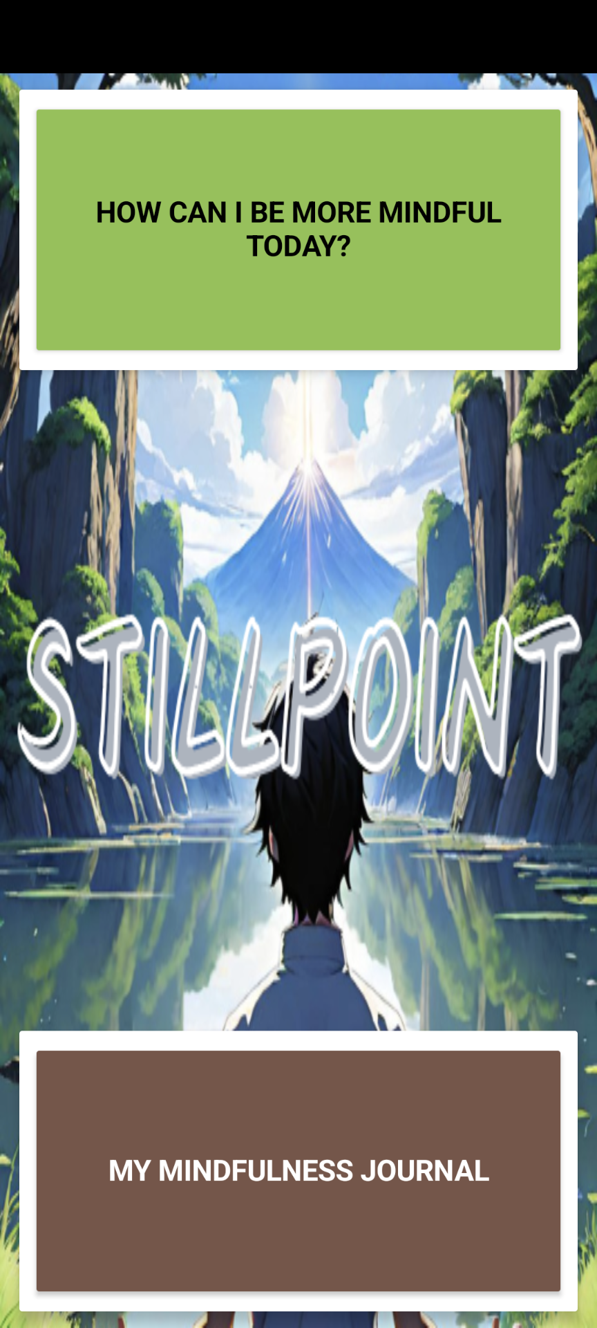 StillPoint – 🧘 Mindfulness Inspiration