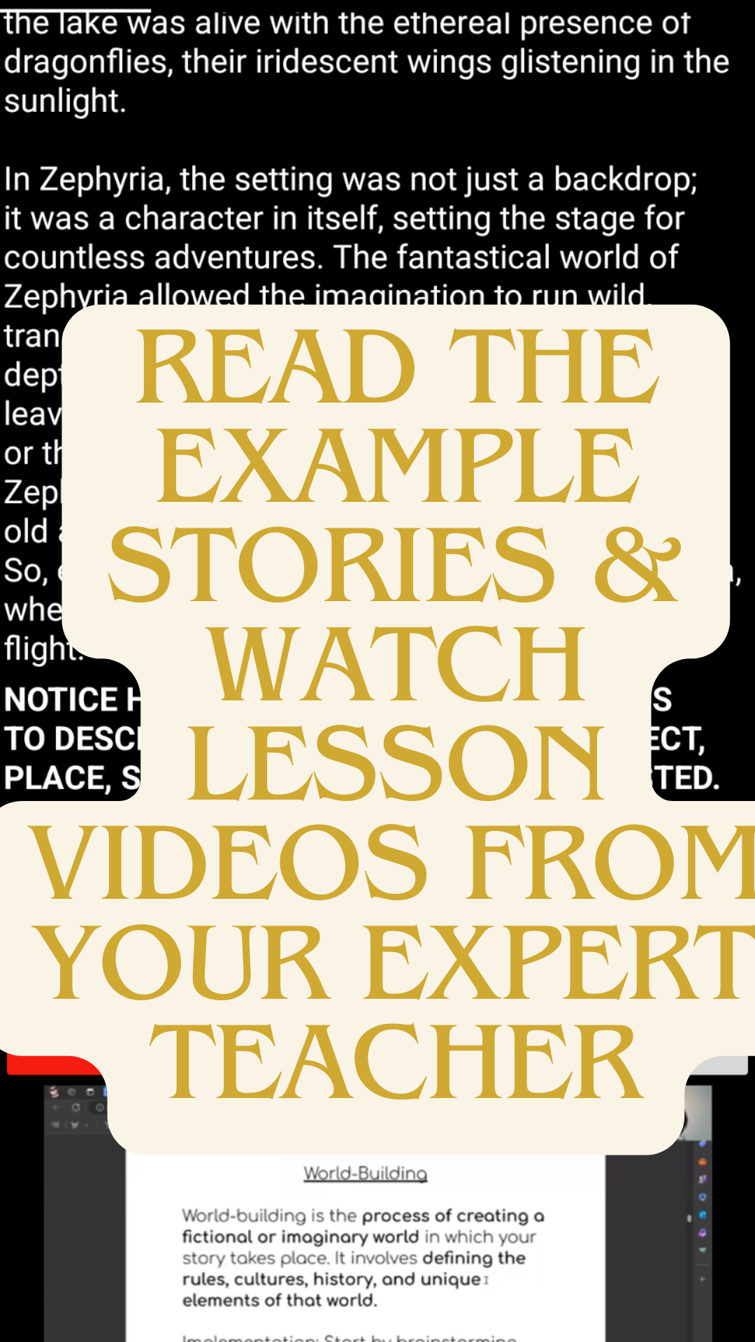 NOVICE TO NOVELIST: A YEAR TO ADVANCE YOUR WRITING MASTERY