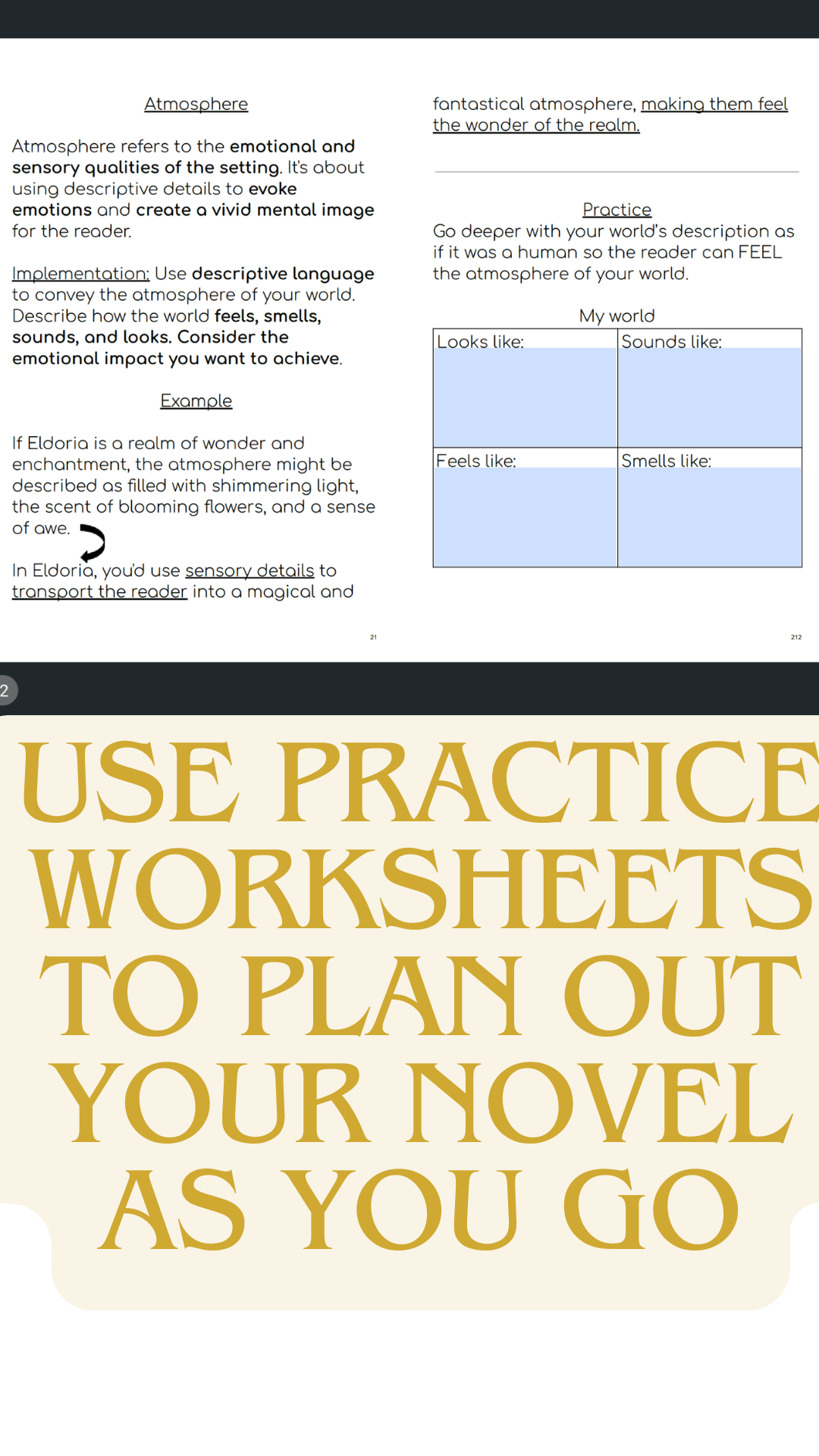 NOVICE TO NOVELIST: A YEAR TO ADVANCE YOUR WRITING MASTERY