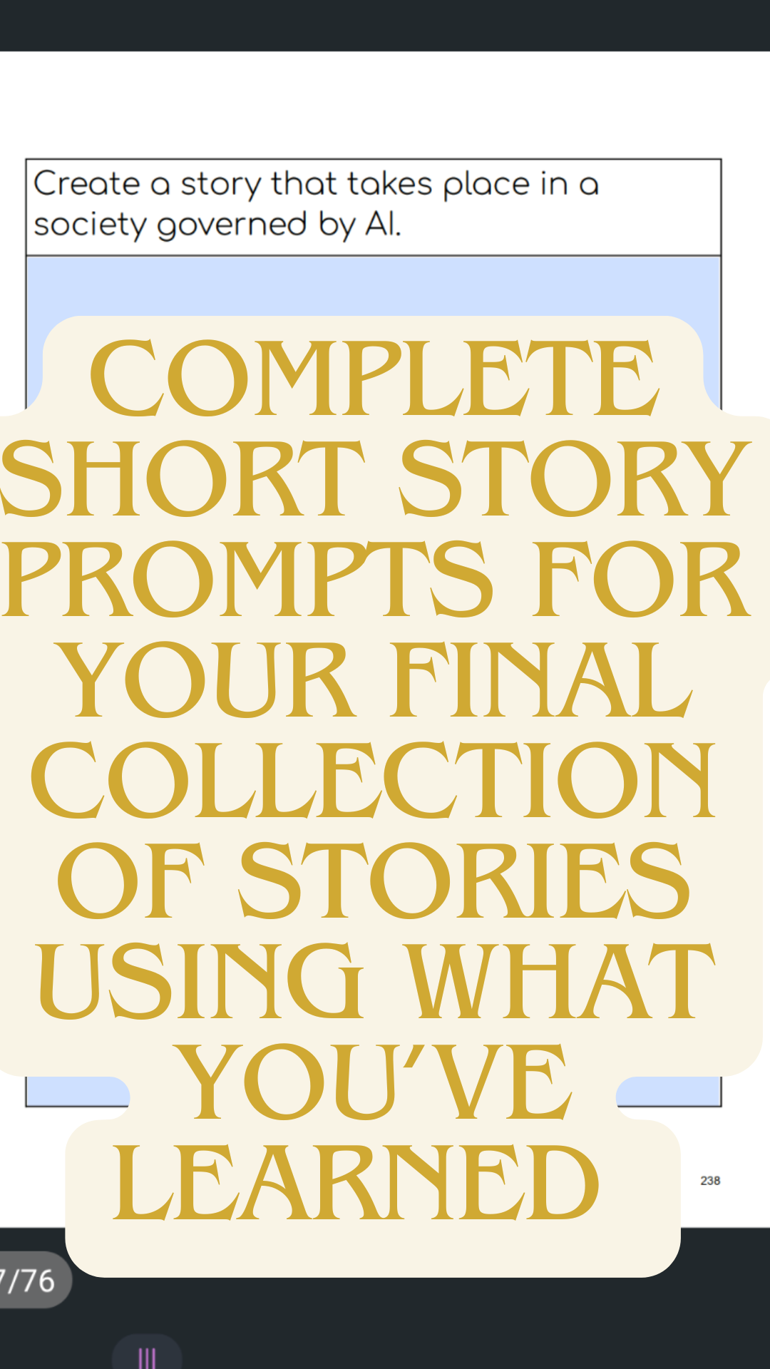 NOVICE TO NOVELIST: A YEAR TO ADVANCE YOUR WRITING MASTERY