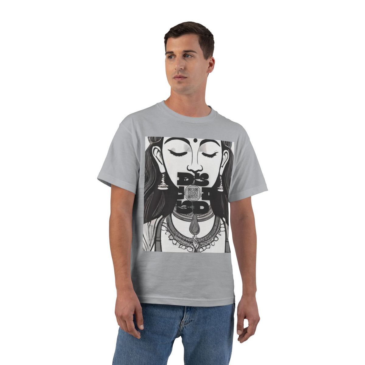 ENCODED | STAY GROUNDED Unisex Beefy-T® short-sleeve T-shirt