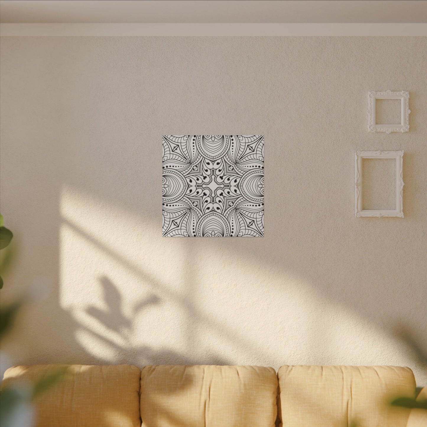 Paint-Your-Own Mandala Canvas Design #32, Stretched, 0.75" (Multi-Size)