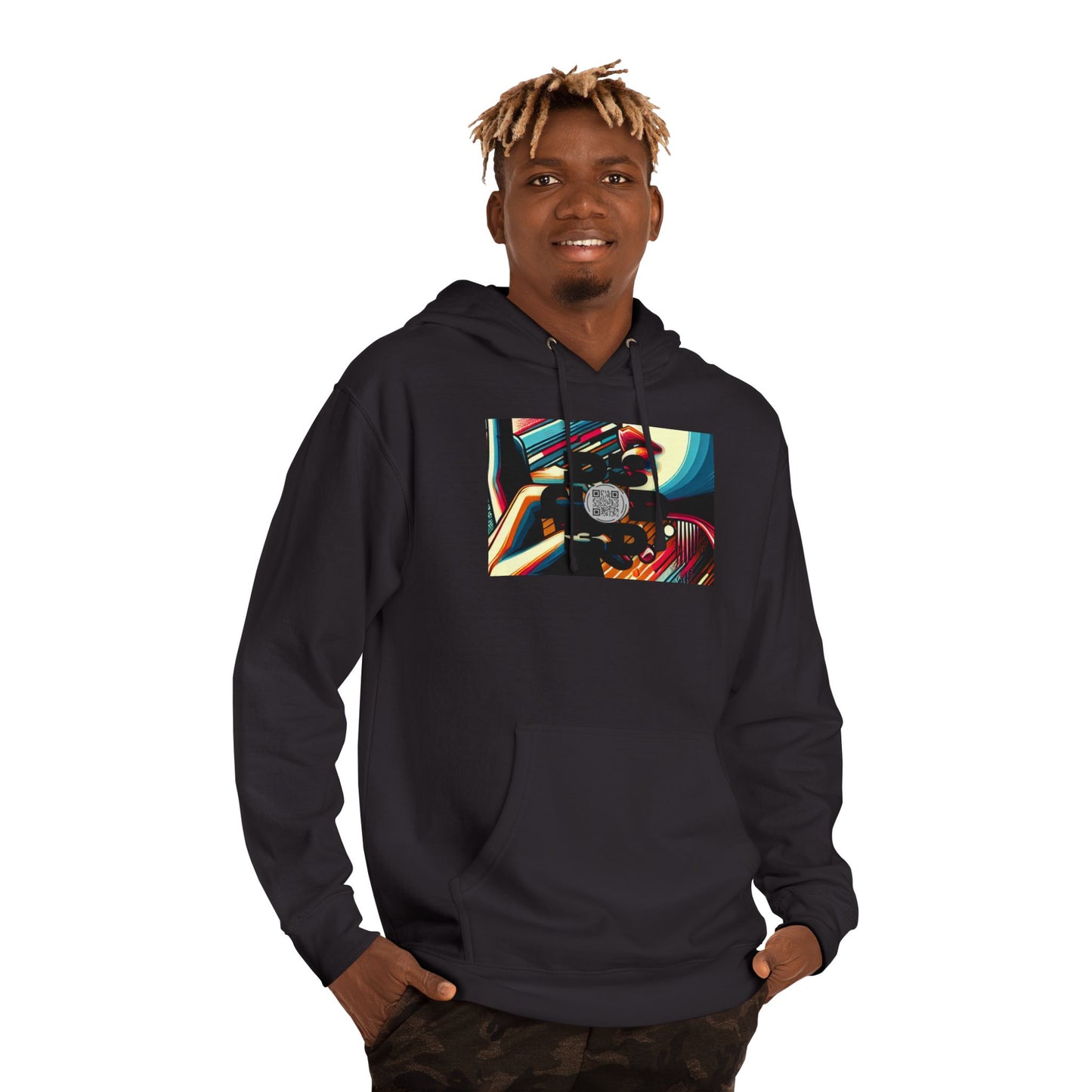 NO CODE | REALITY CHECK REQUIRED Unisex Hooded Sweatshirt