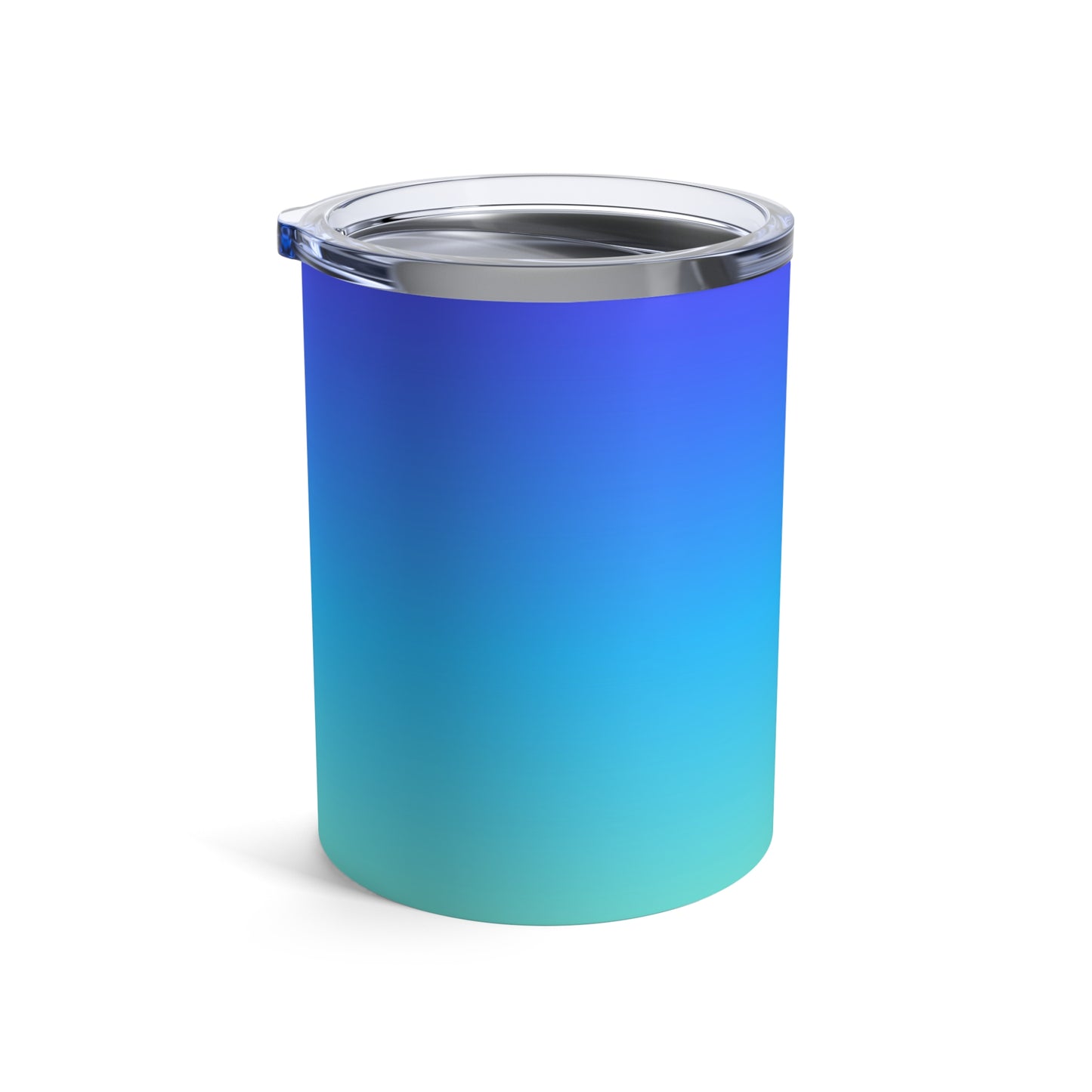 10oz Elite Gradient Tumbler — Shades of Blue Ombre Stainless Insulated Cup