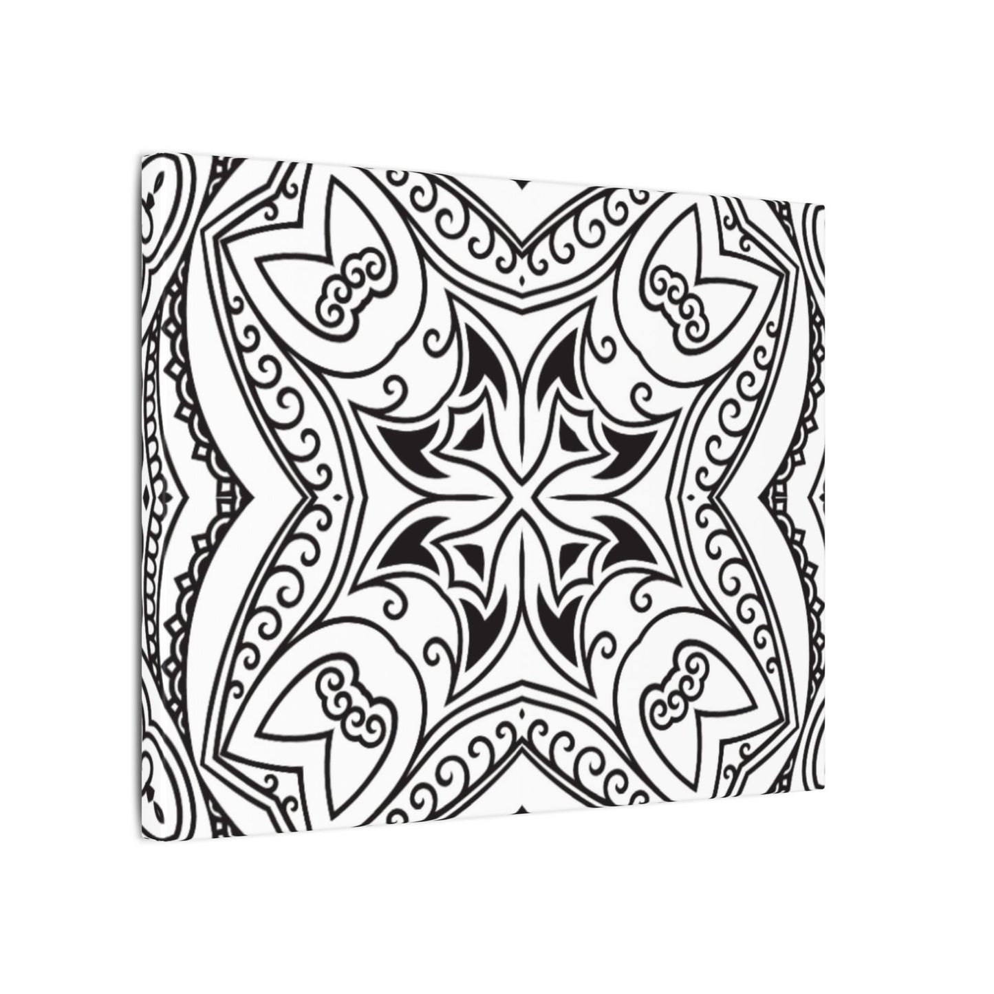 Paint-Your-Own Mandala Canvas Design #13, Stretched, 0.75" (Multi-Size)