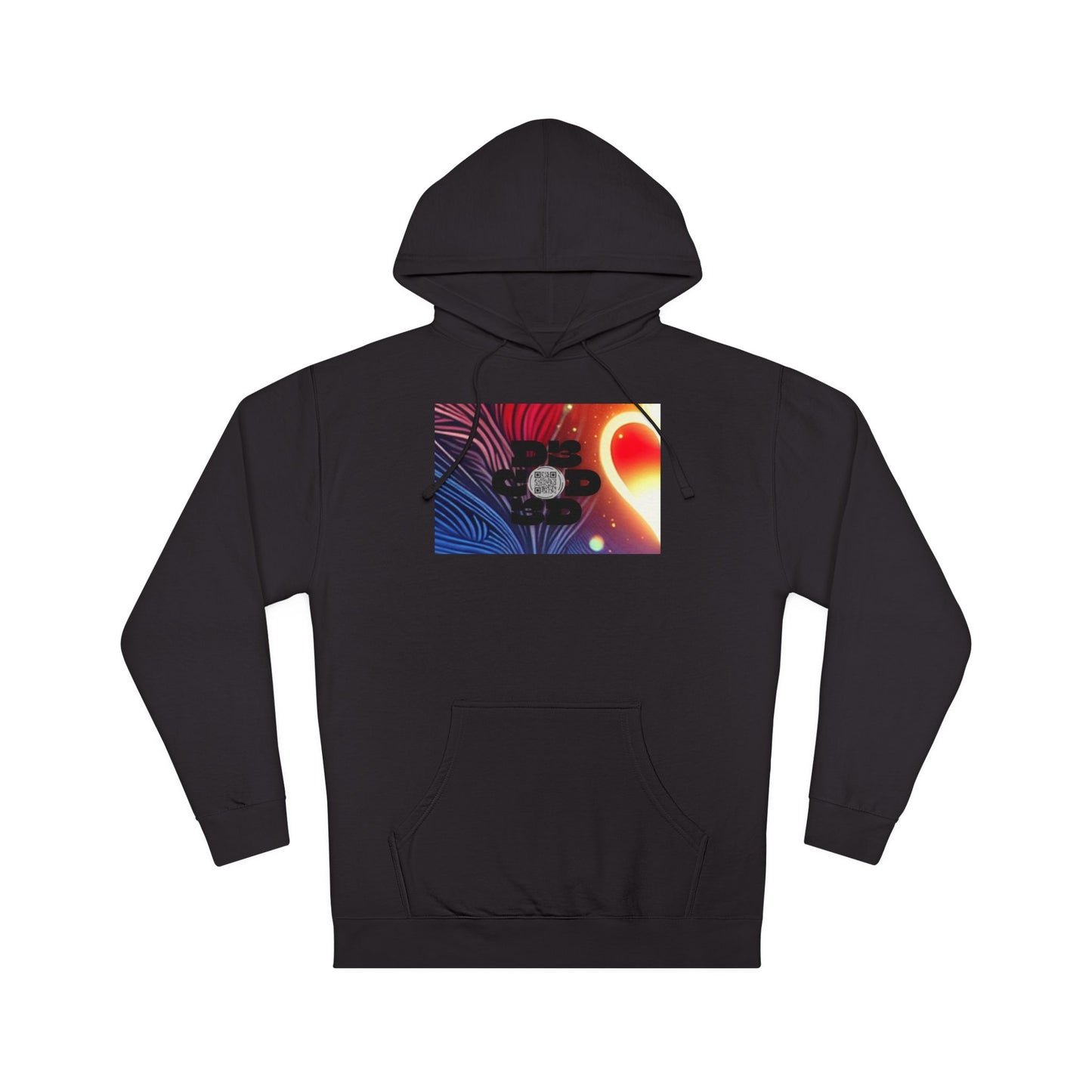 NO CODE | FOLLOW YOUR HEART | Unisex Hooded Sweatshirt
