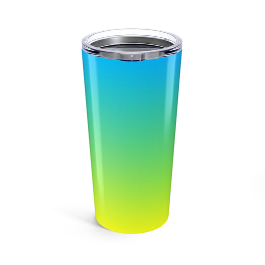 20oz Elite Ombre Tumbler – Green Glow Insulated Travel Cup