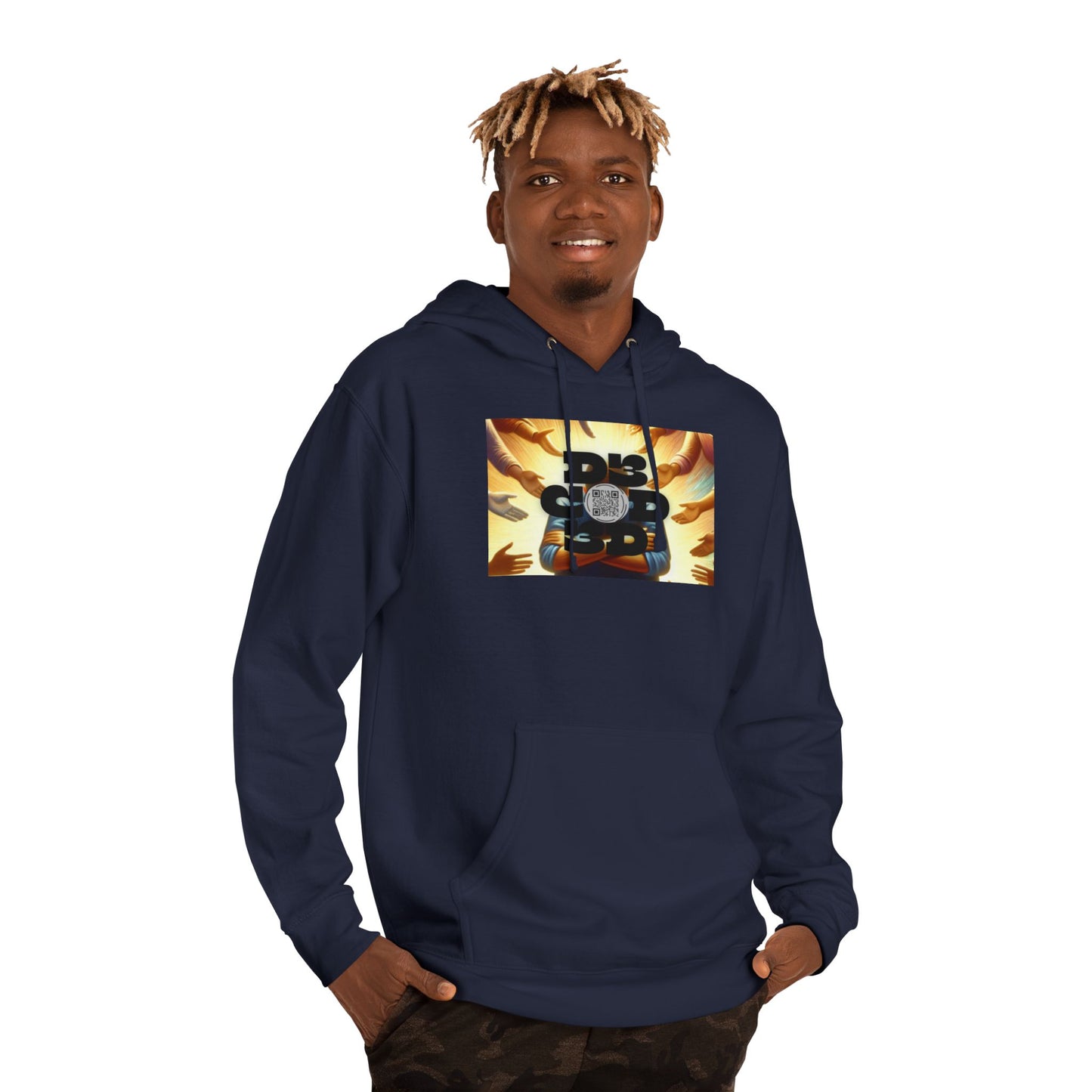 NO CODE | YOU ARE NOT ALONE | Unisex Hooded Sweatshirt