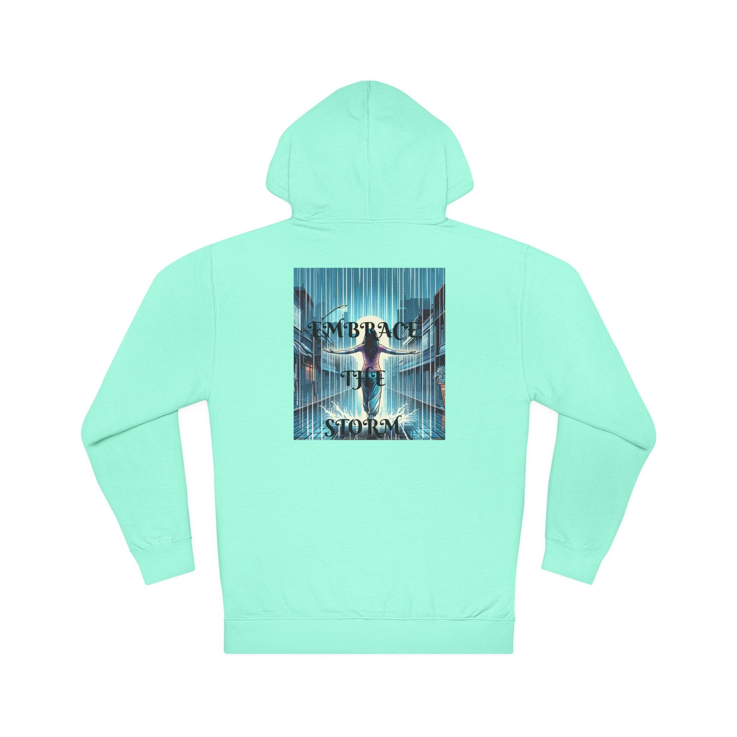 DECODED | EMBRACE THE STORM | Unisex Hooded Sweatshirt
