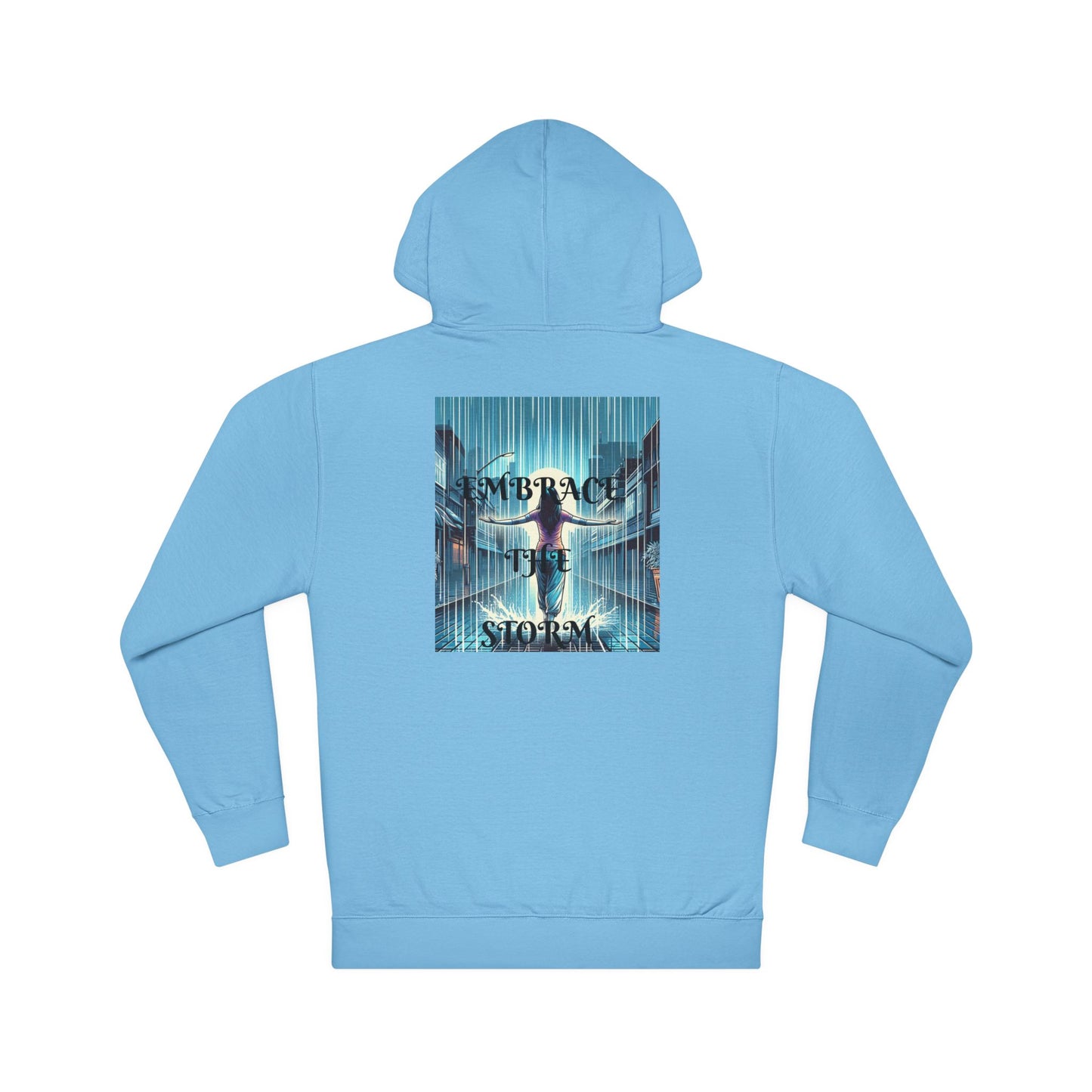 DECODED | EMBRACE THE STORM | Unisex Hooded Sweatshirt