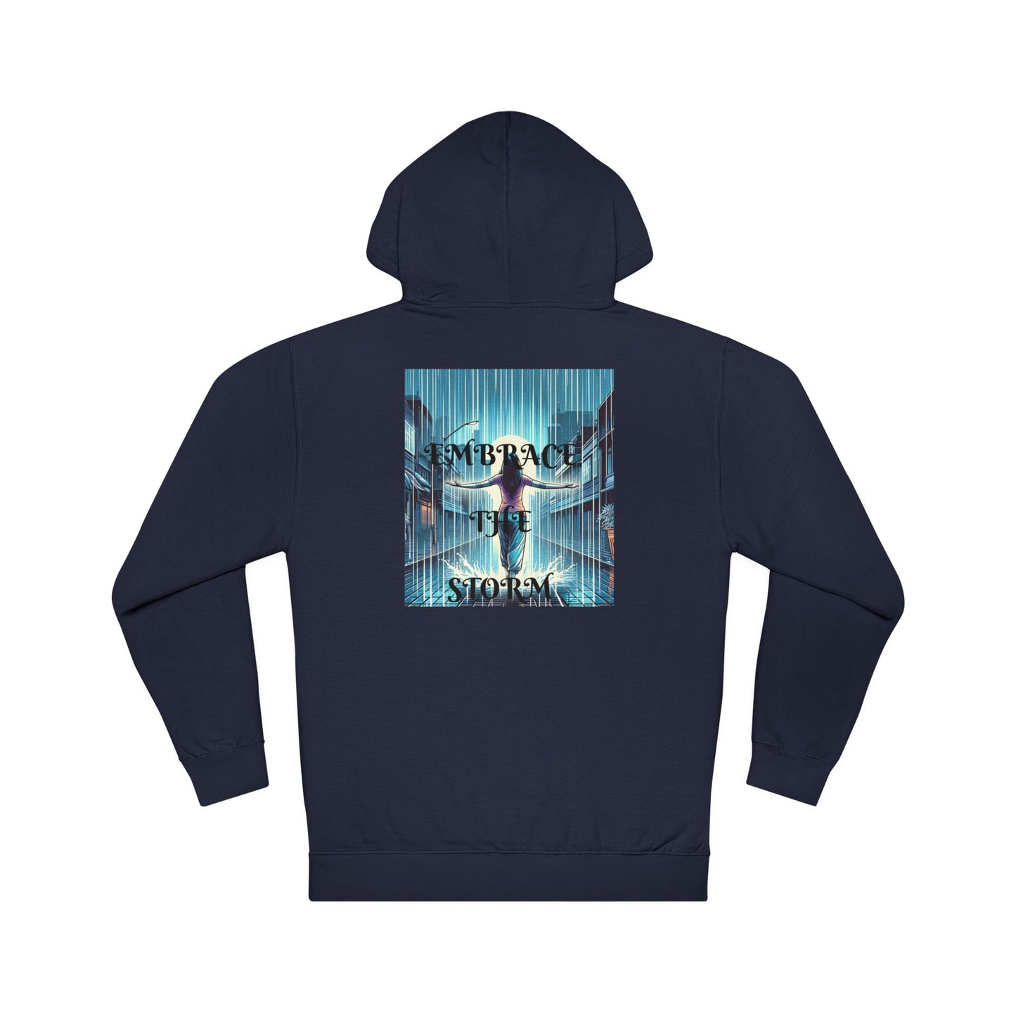 DECODED | EMBRACE THE STORM | Unisex Hooded Sweatshirt
