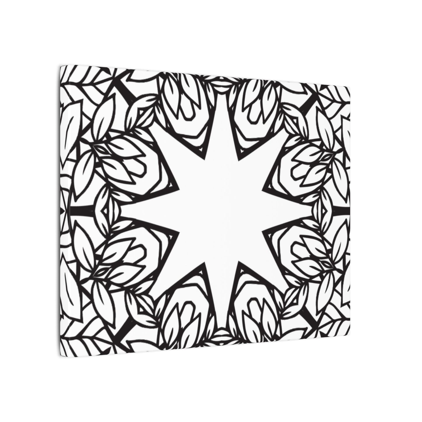 Paint-Your-Own Mandala Canvas Design #3, Stretched, 0.75" (Multi-Size)