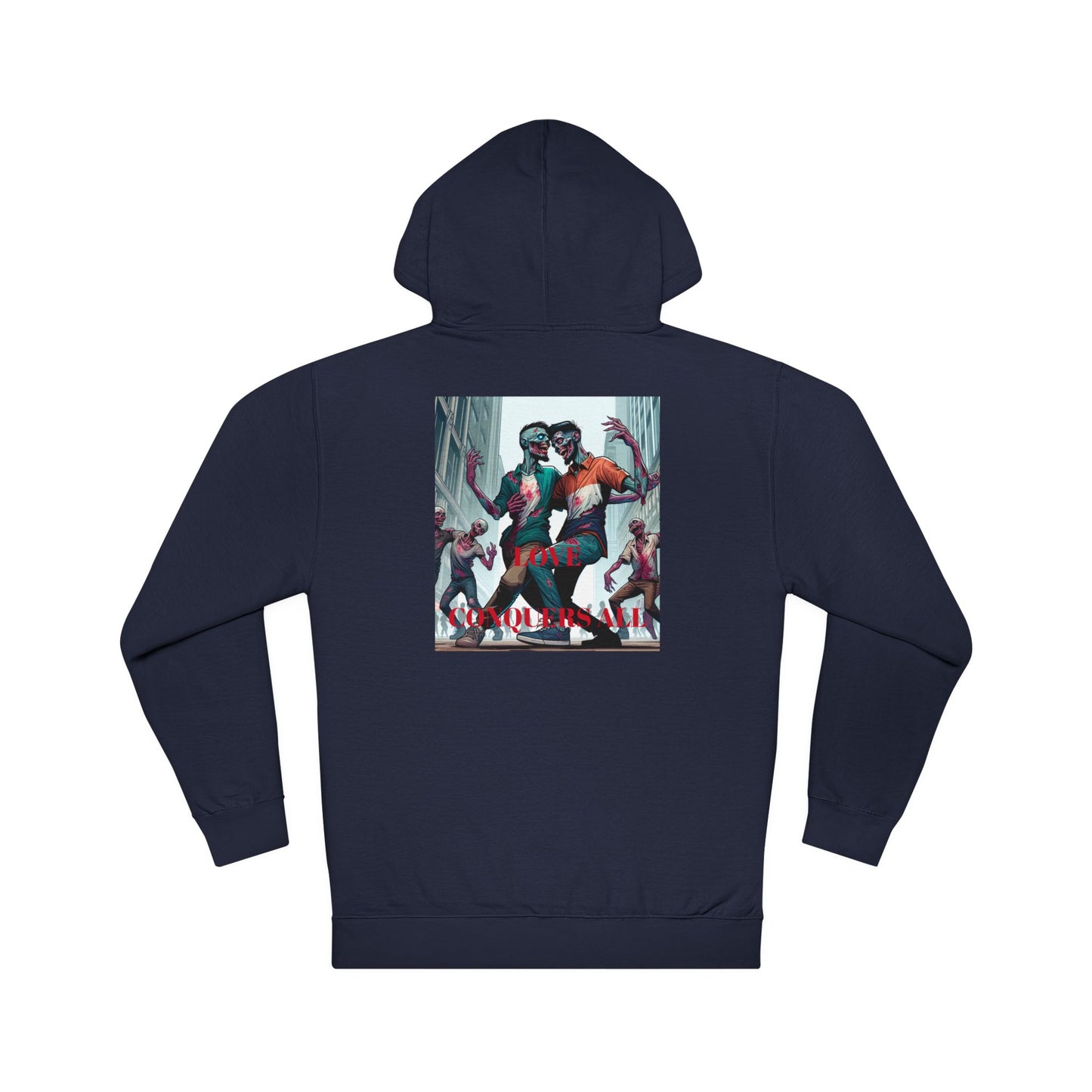 DECODED | LOVE CONQUERS ALL | Unisex Hooded Sweatshirt