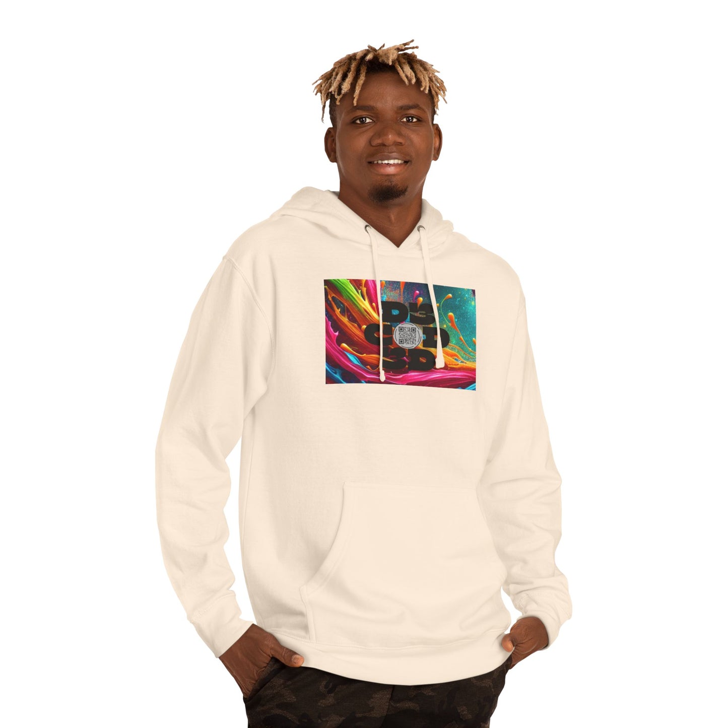 NO CODE | KEEP EVOLVING | Unisex Hooded Sweatshirt