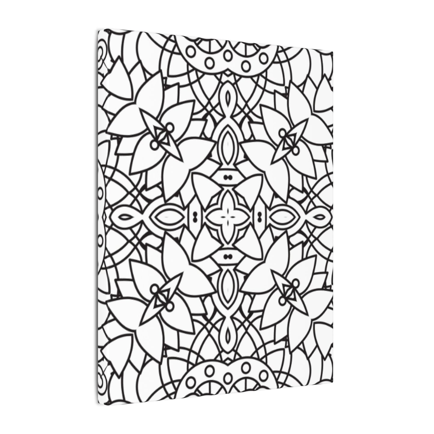Paint-Your-Own Mandala Canvas Design #2, Stretched, 0.75" (Multi-Size)