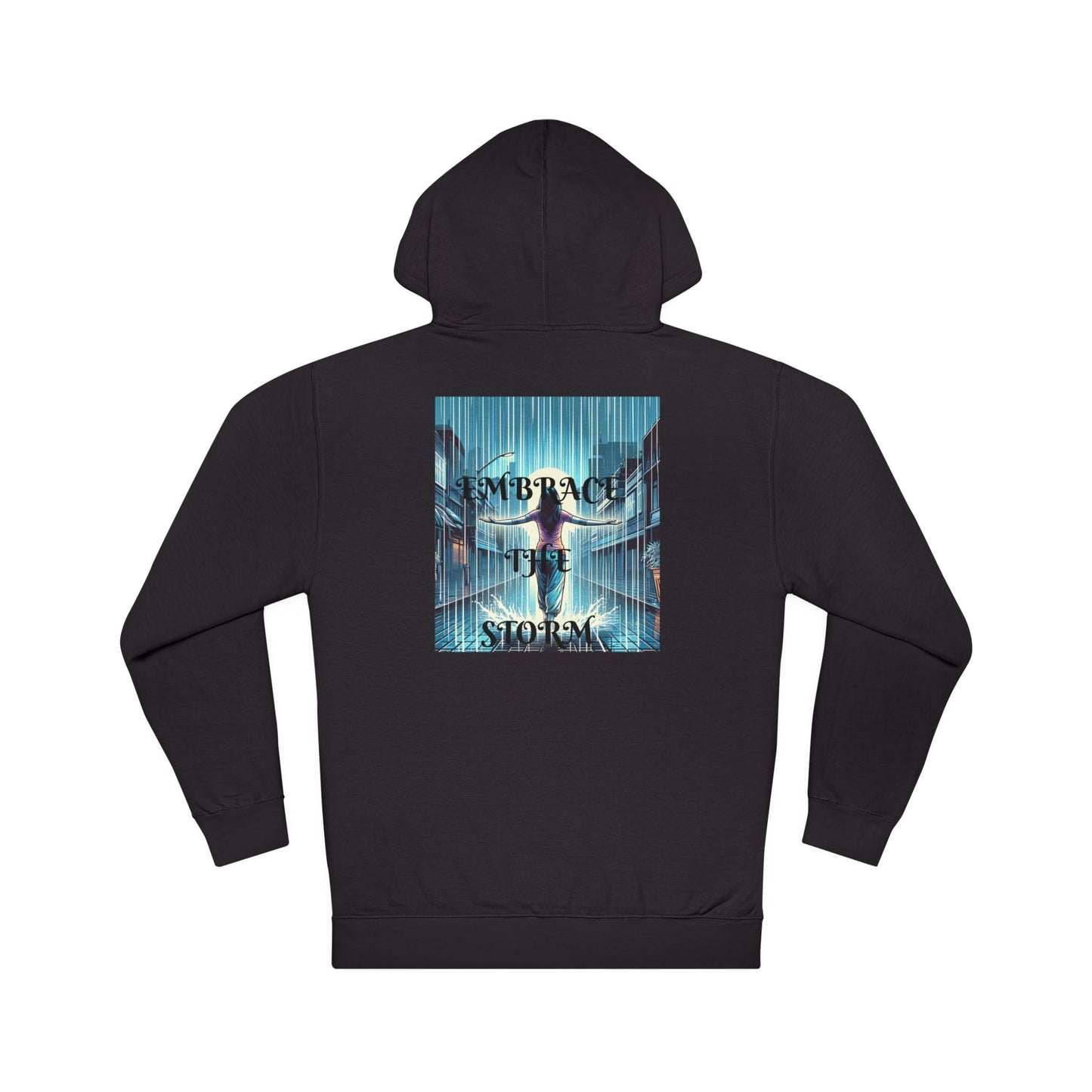 DECODED | EMBRACE THE STORM | Unisex Hooded Sweatshirt