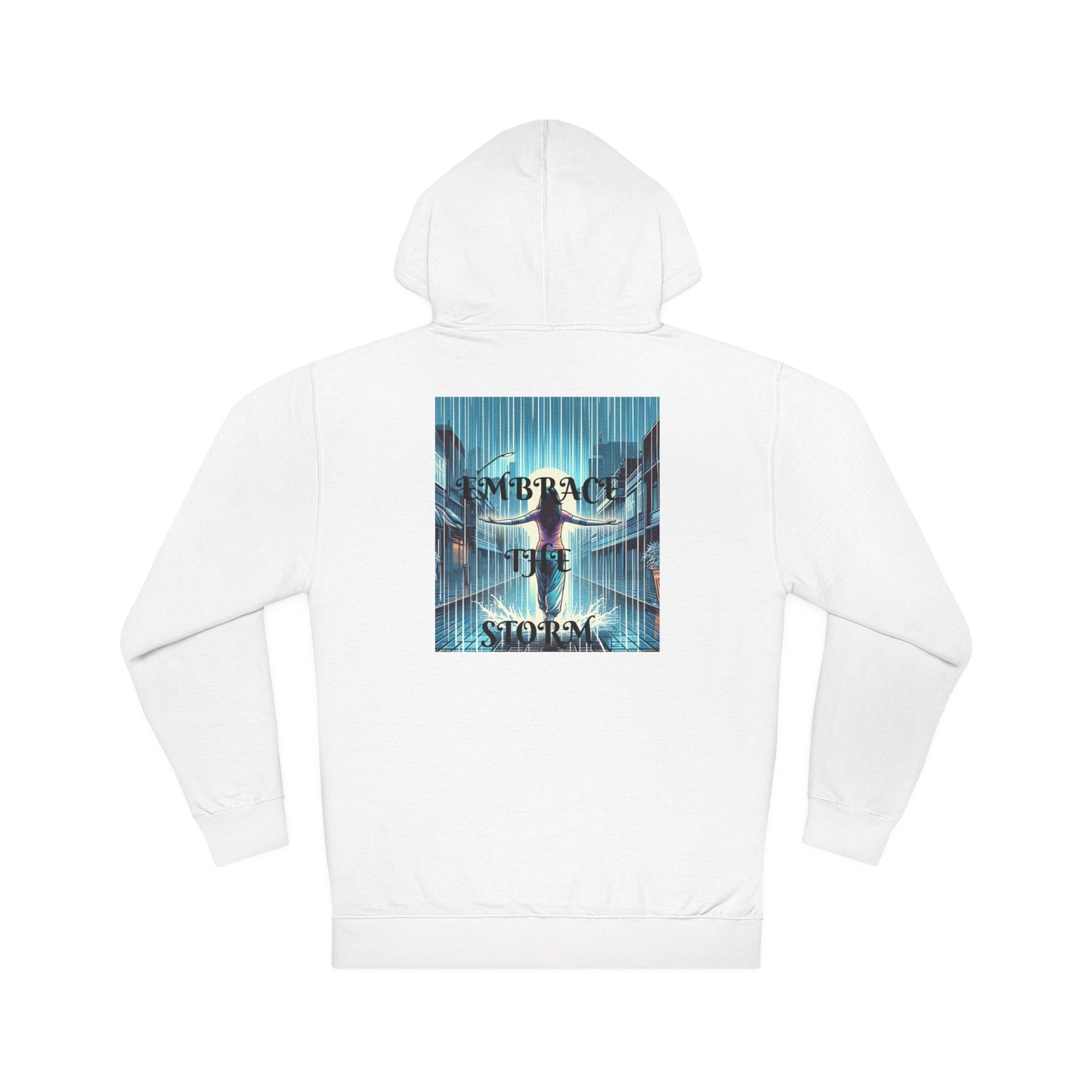 DECODED | EMBRACE THE STORM | Unisex Hooded Sweatshirt
