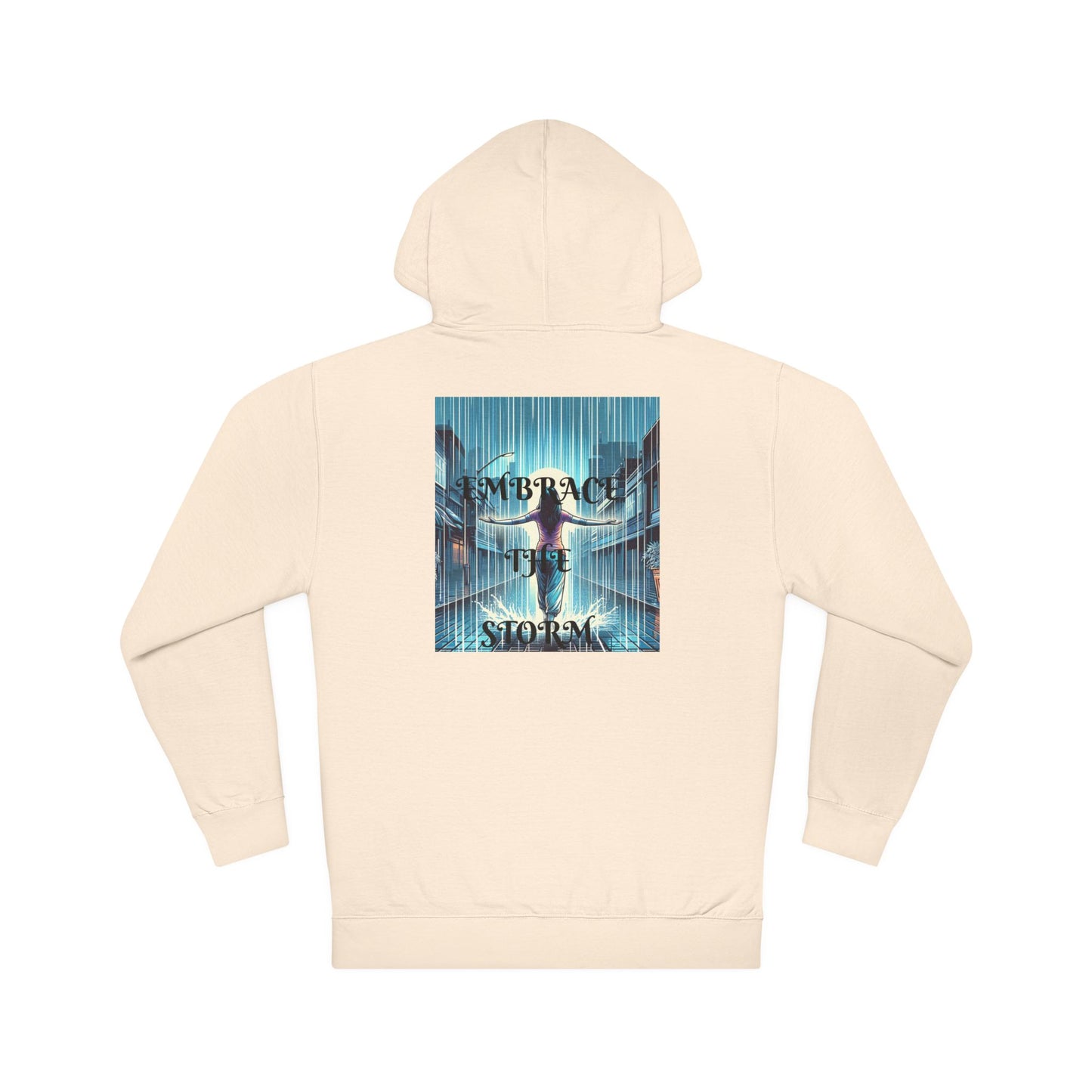 DECODED | EMBRACE THE STORM | Unisex Hooded Sweatshirt