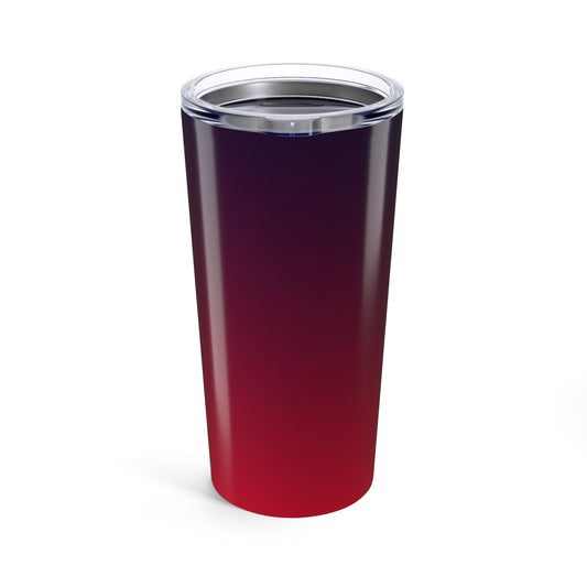 20oz Elite Ombre Tumbler – Crimson Reds Gradient Insulated Travel Cup