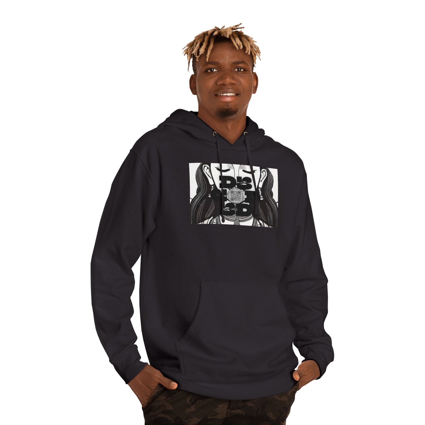 NO CODE | STAY GROUNDED Unisex Hooded Sweatshirt